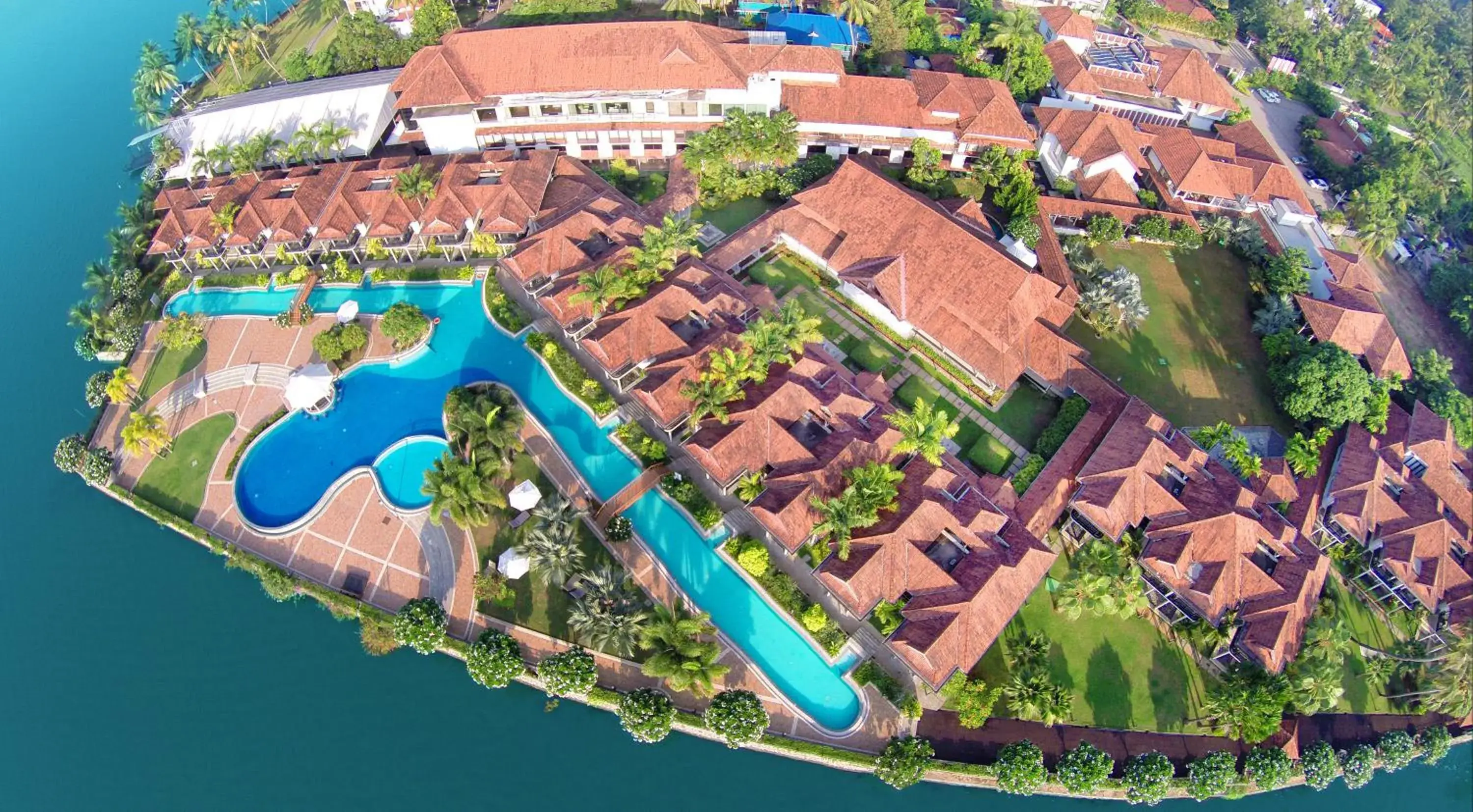 Bird's eye view in Ramada Resort by Wyndham Kochi Bird's eye view in Ramada Resort by Wyndham Kochi