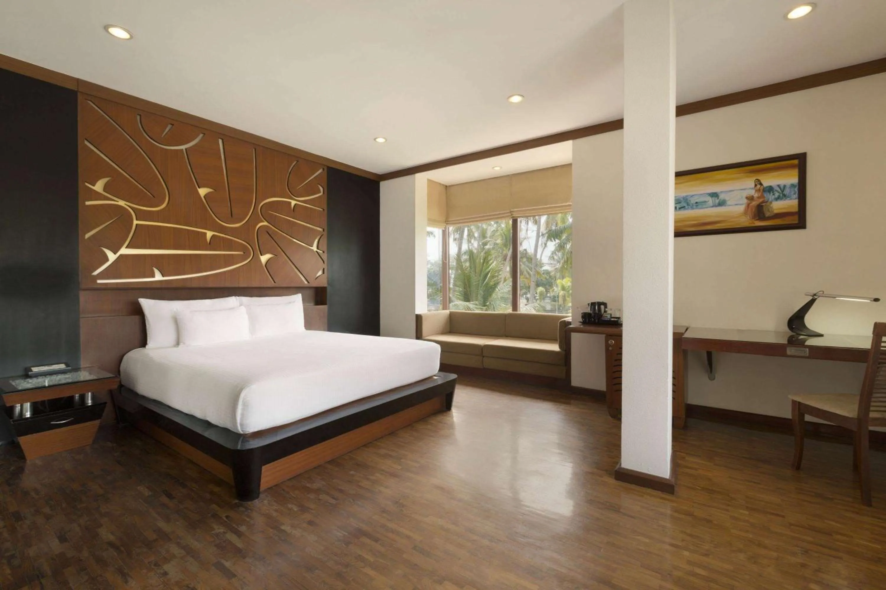 Photo of the whole room, Bed in Ramada Resort by Wyndham Kochi