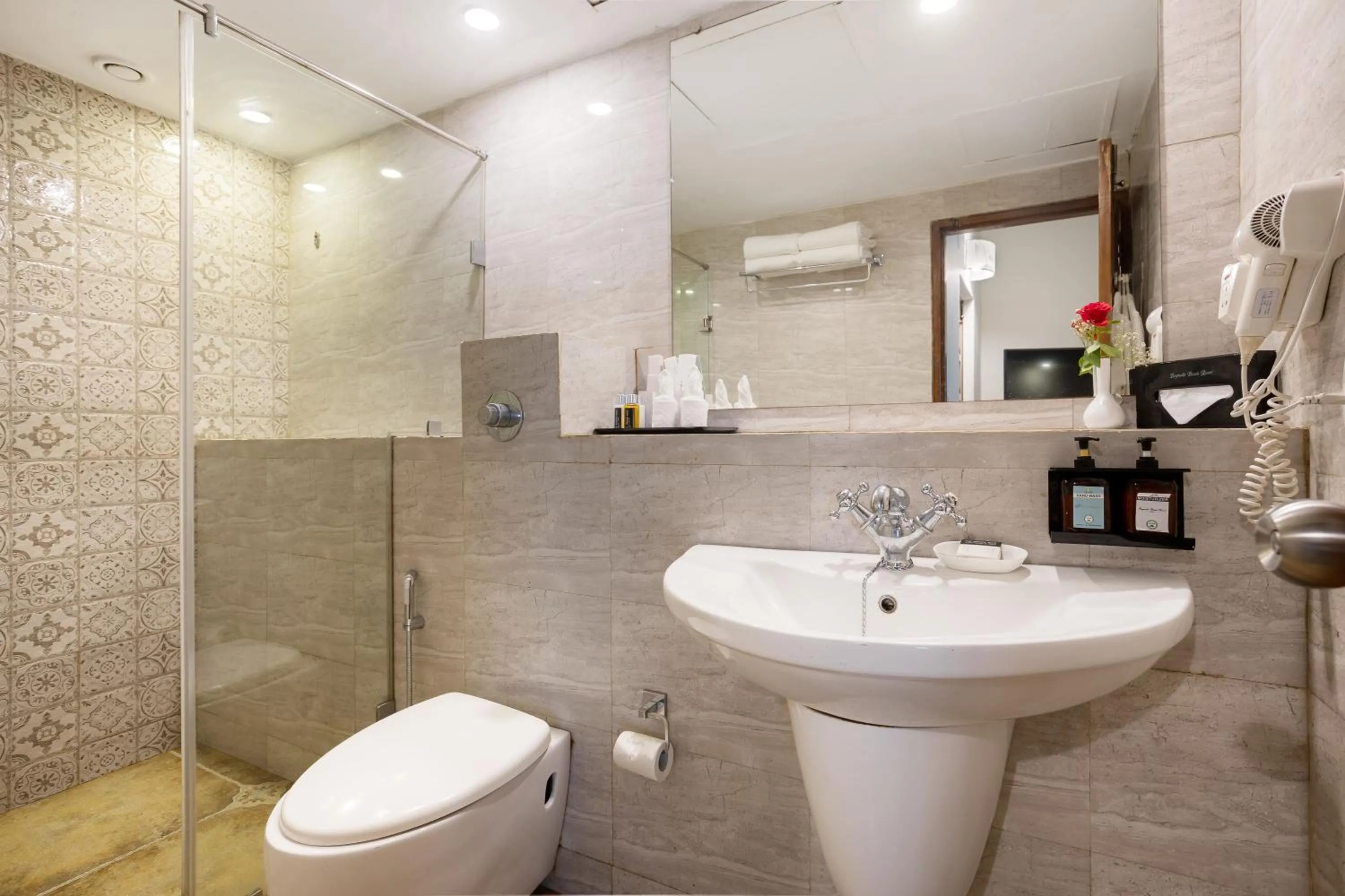 Bathroom in Bogmallo Beach Resort