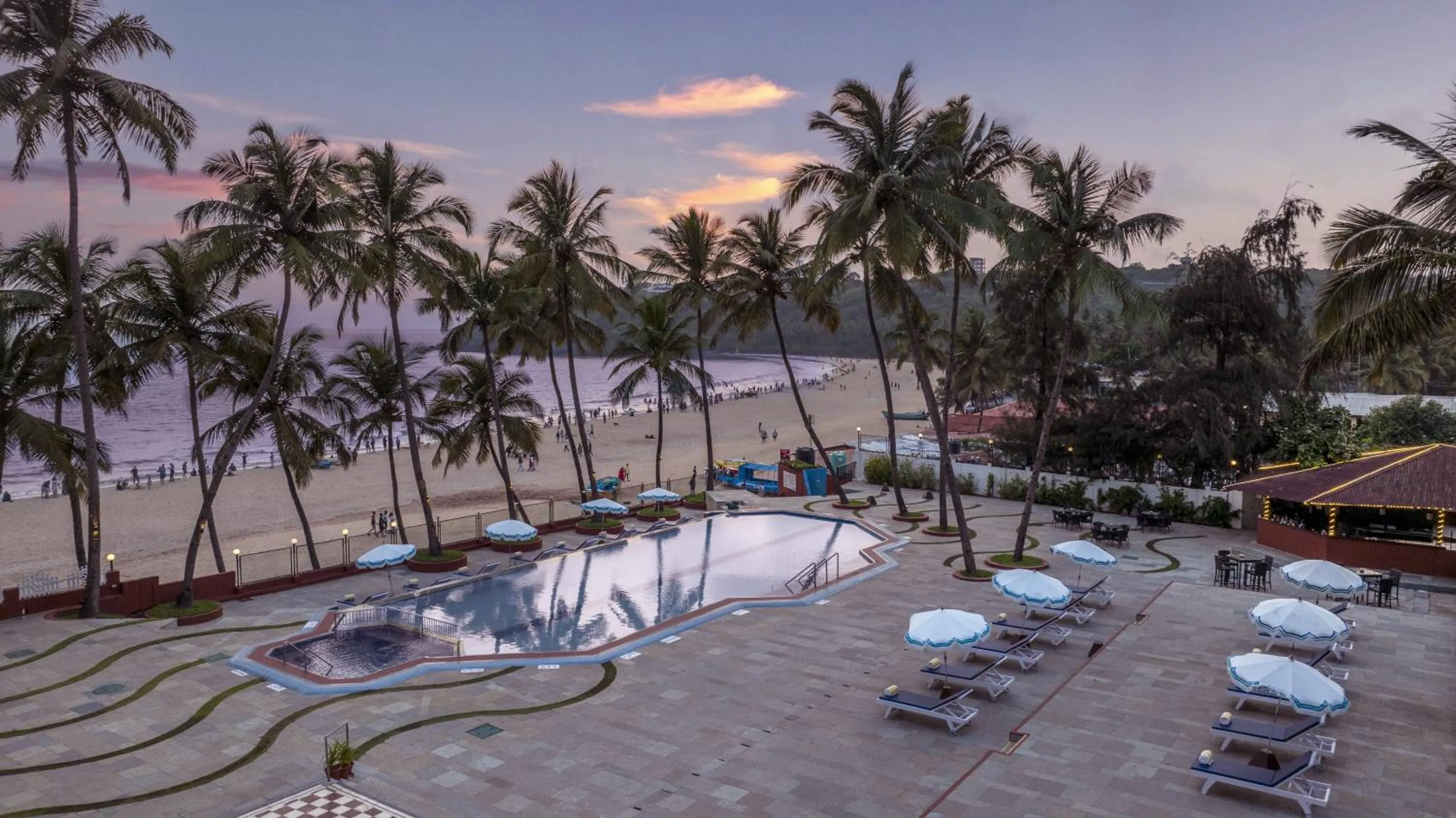 Property building in Bogmallo Beach Resort