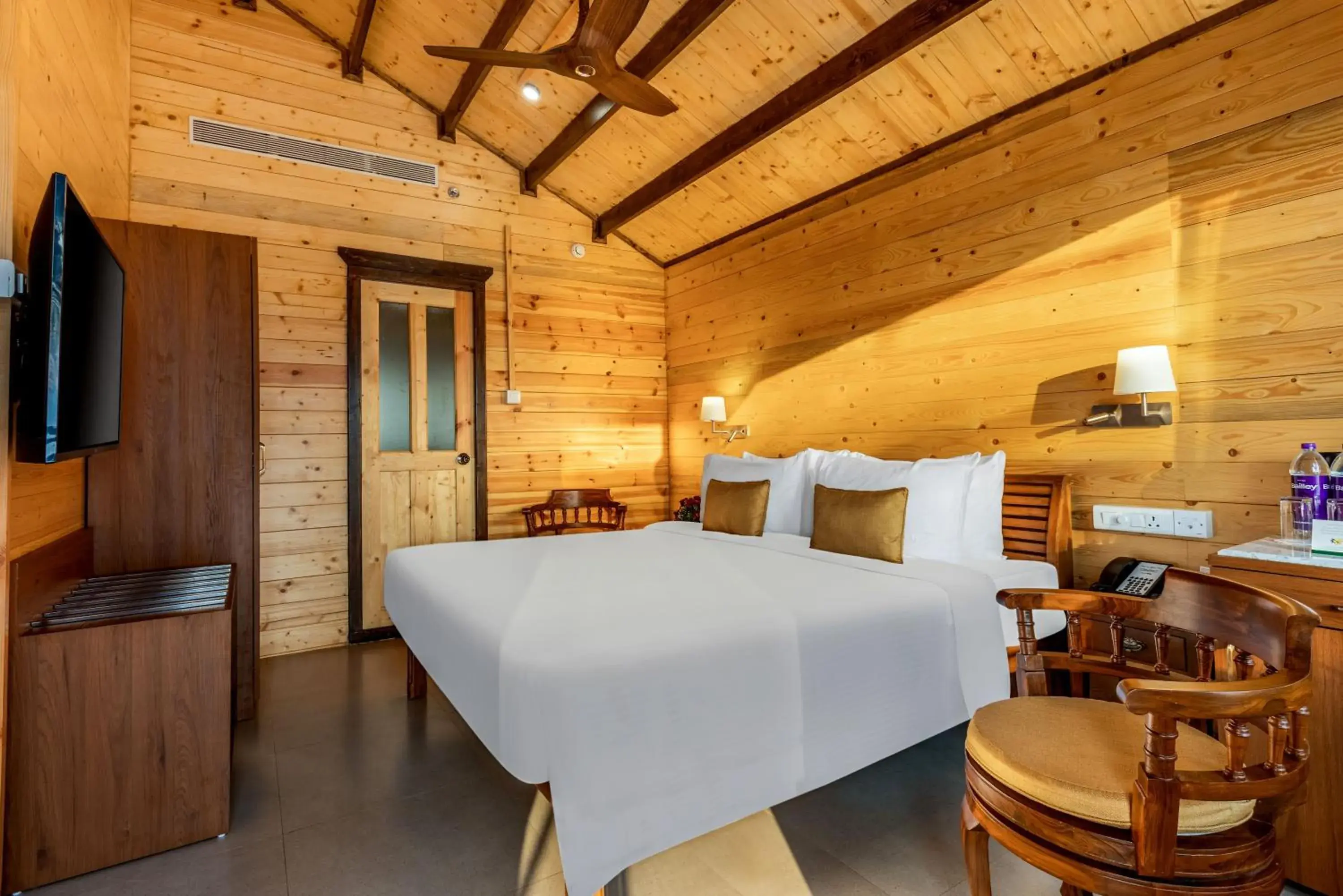 View (from property/room), Bed in Bogmallo Beach Resort View (from property/room), Bed in Bogmallo Beach Resort