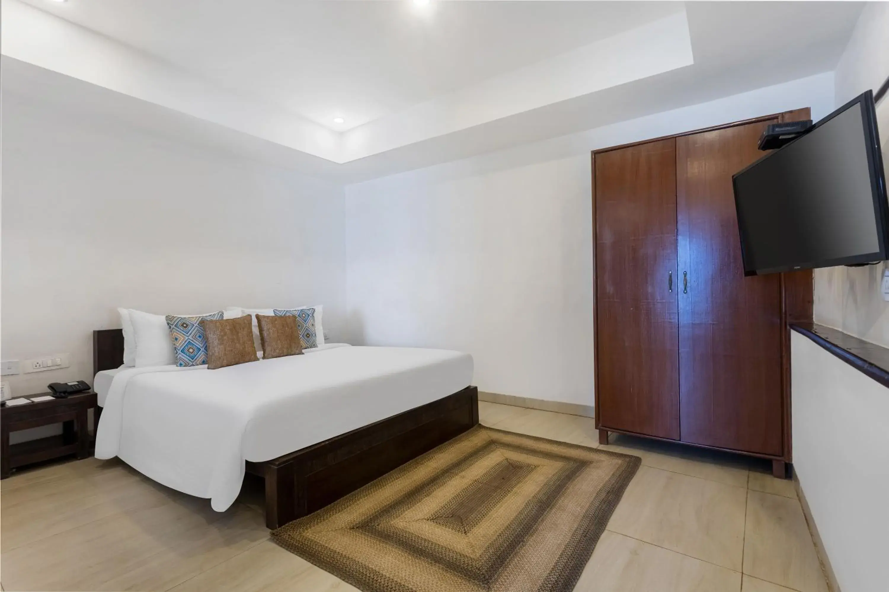 View (from property/room), Bed in Bogmallo Beach Resort View (from property/room), Bed in Bogmallo Beach Resort