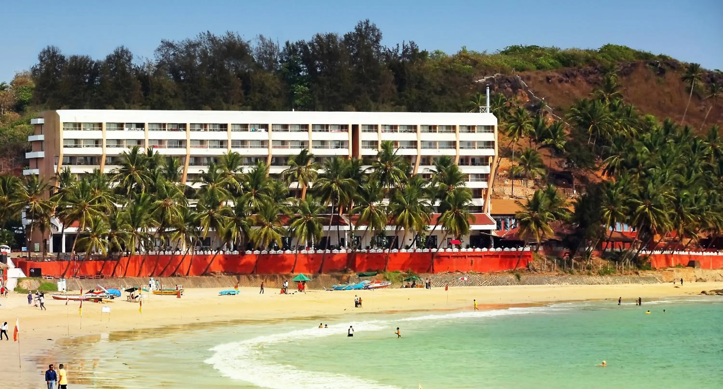 Facade/entrance in Bogmallo Beach Resort Facade/entrance in Bogmallo Beach Resort