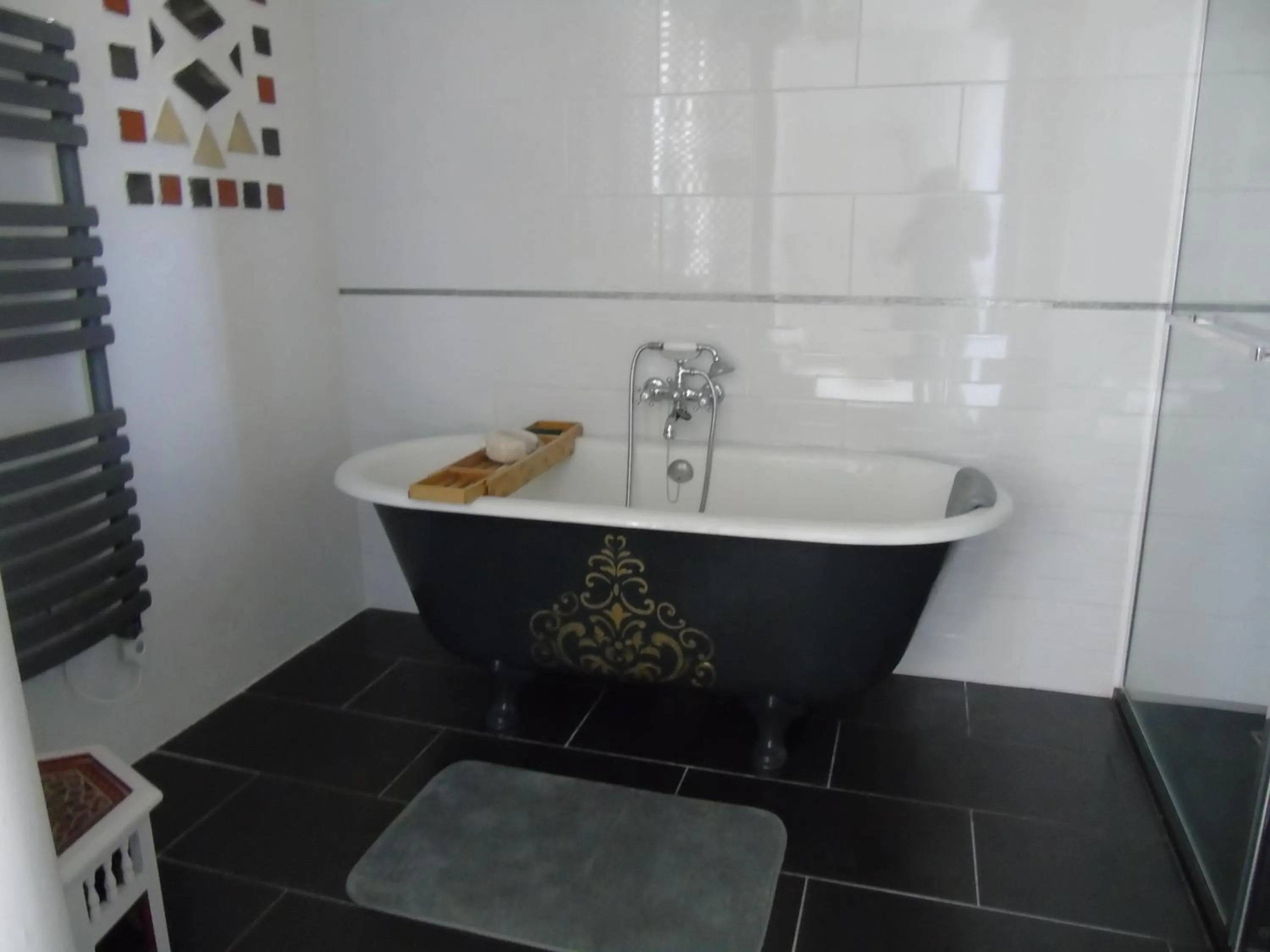 Bathroom in Eco Logis de Chantegrolle