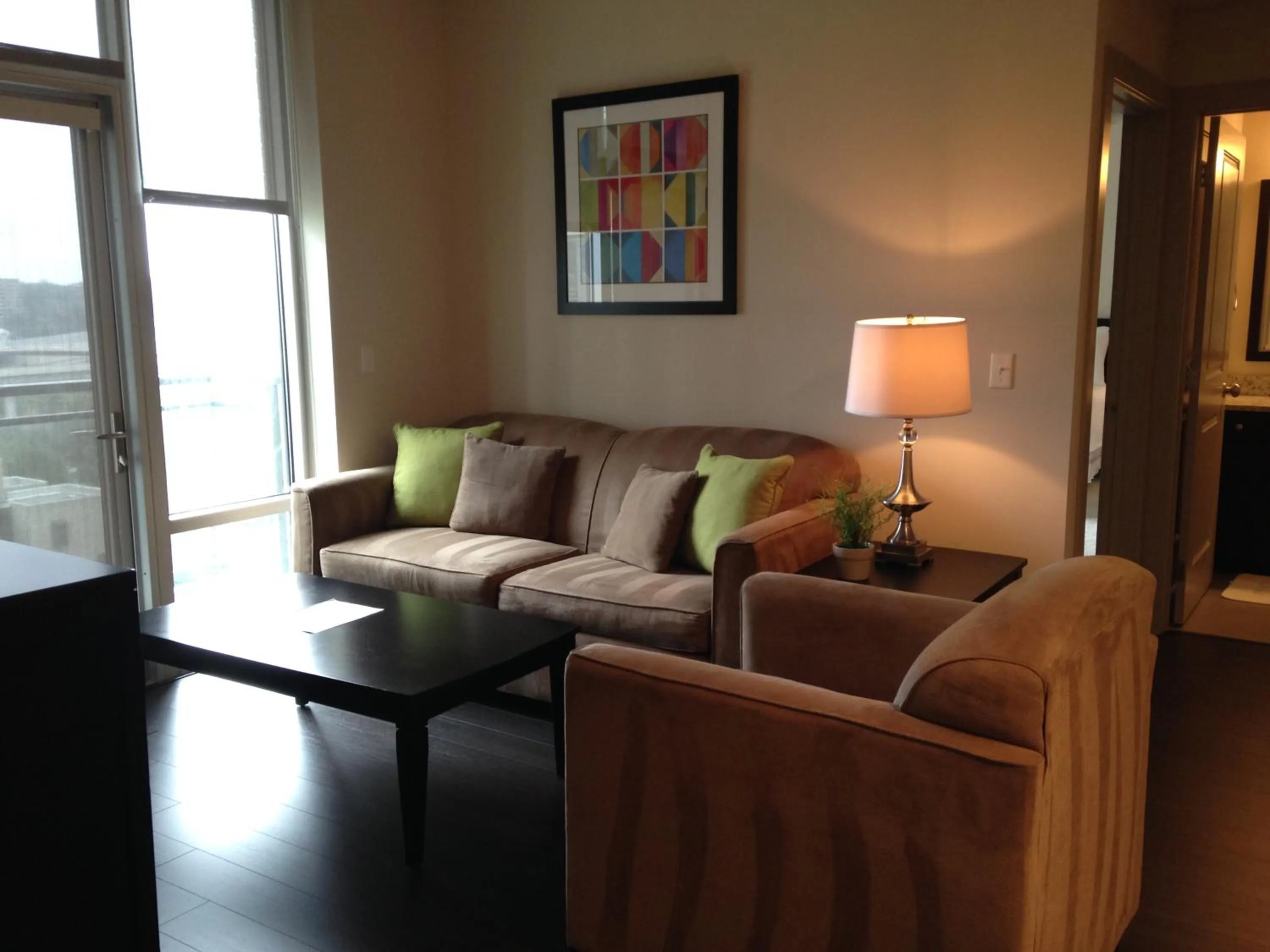 Living room in National at Tysons Corner