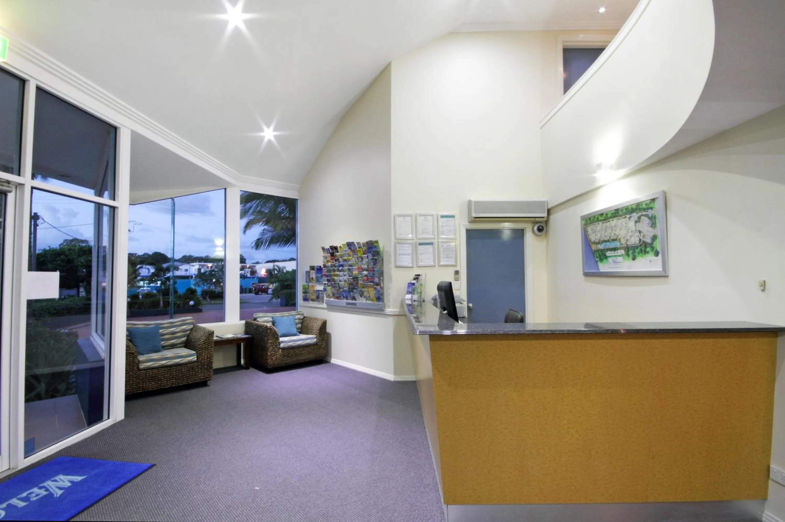 Lobby or reception in Watermark Resort Caloundra