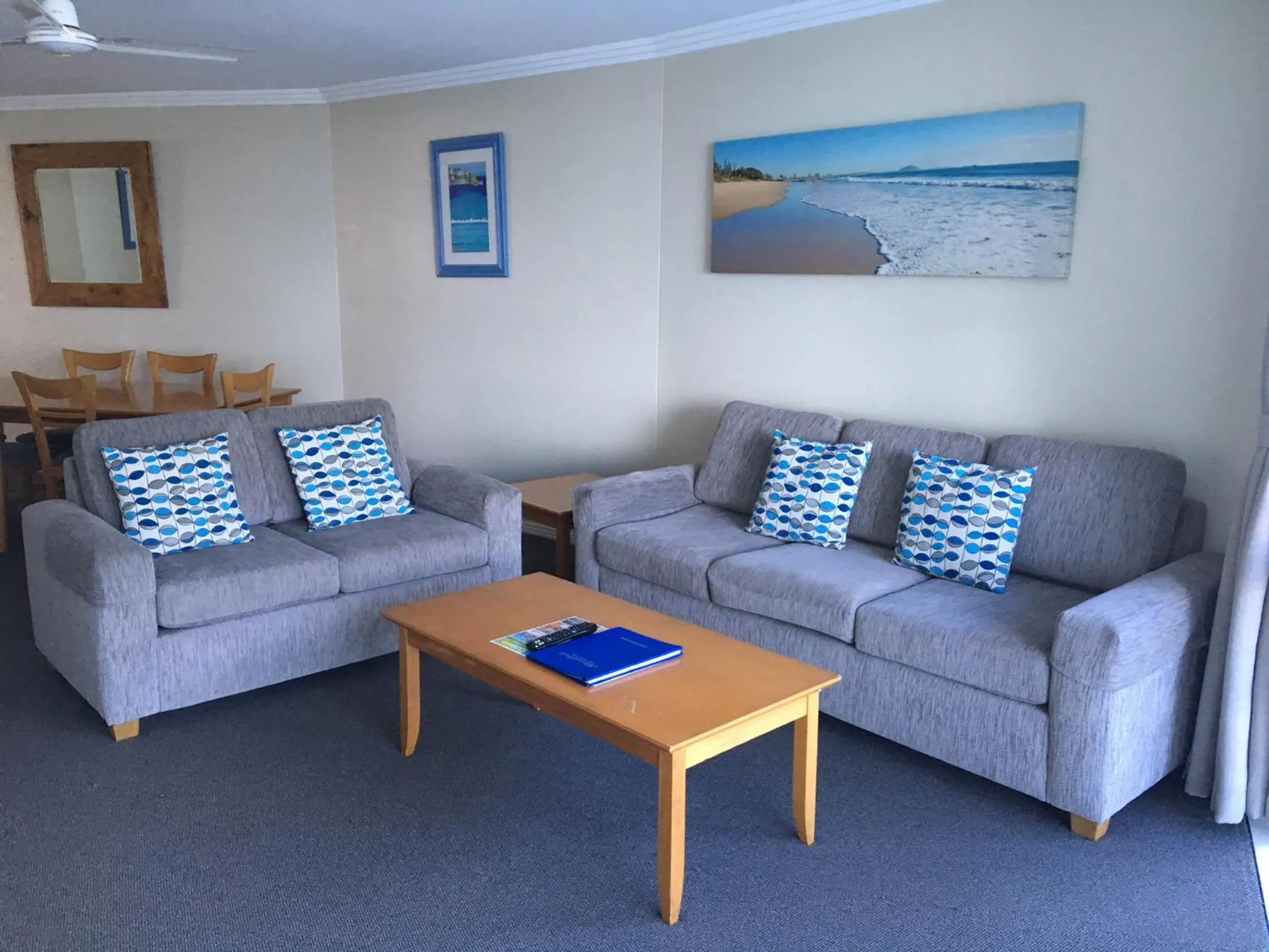 Living room in Watermark Resort Caloundra