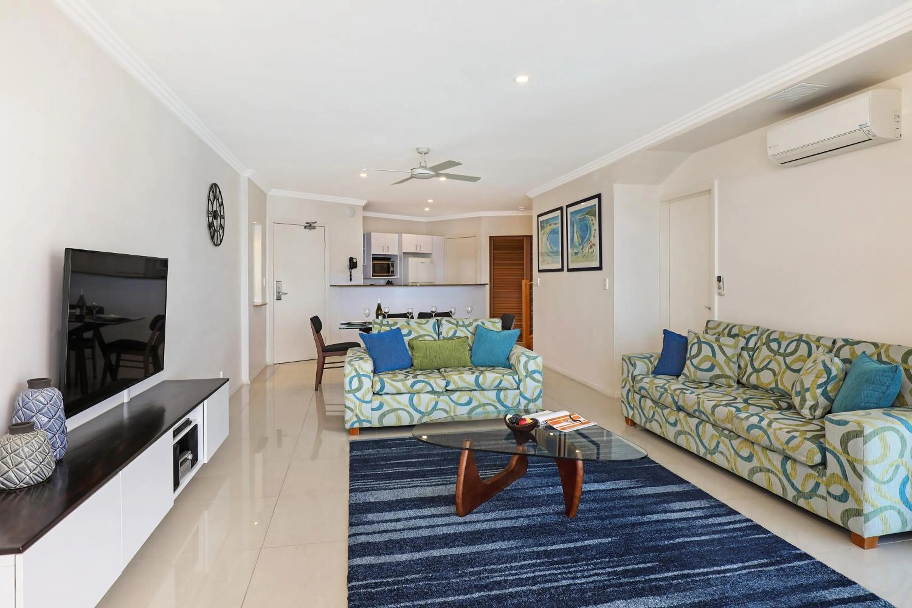 Living room in Watermark Resort Caloundra