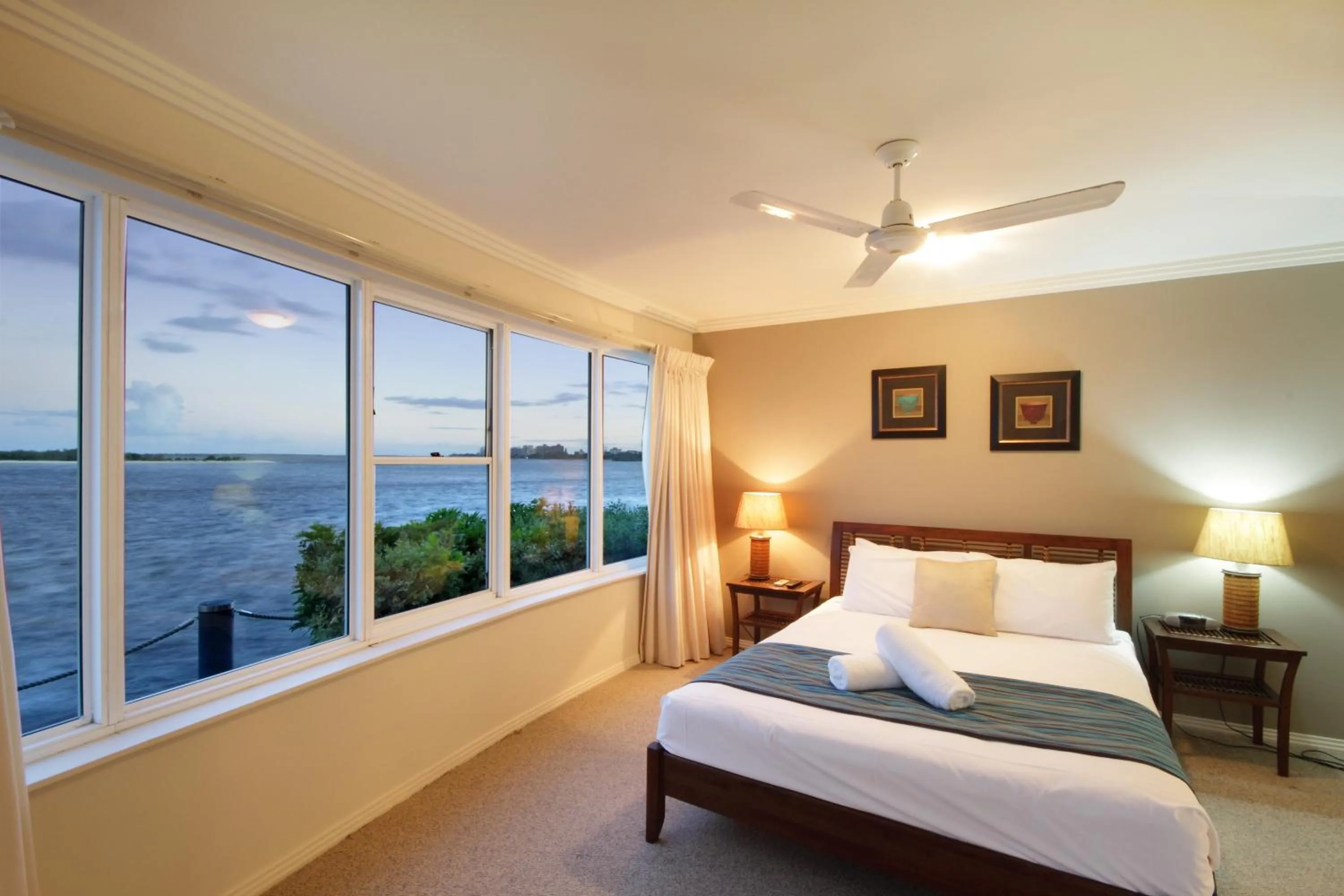 Bed in Watermark Resort Caloundra