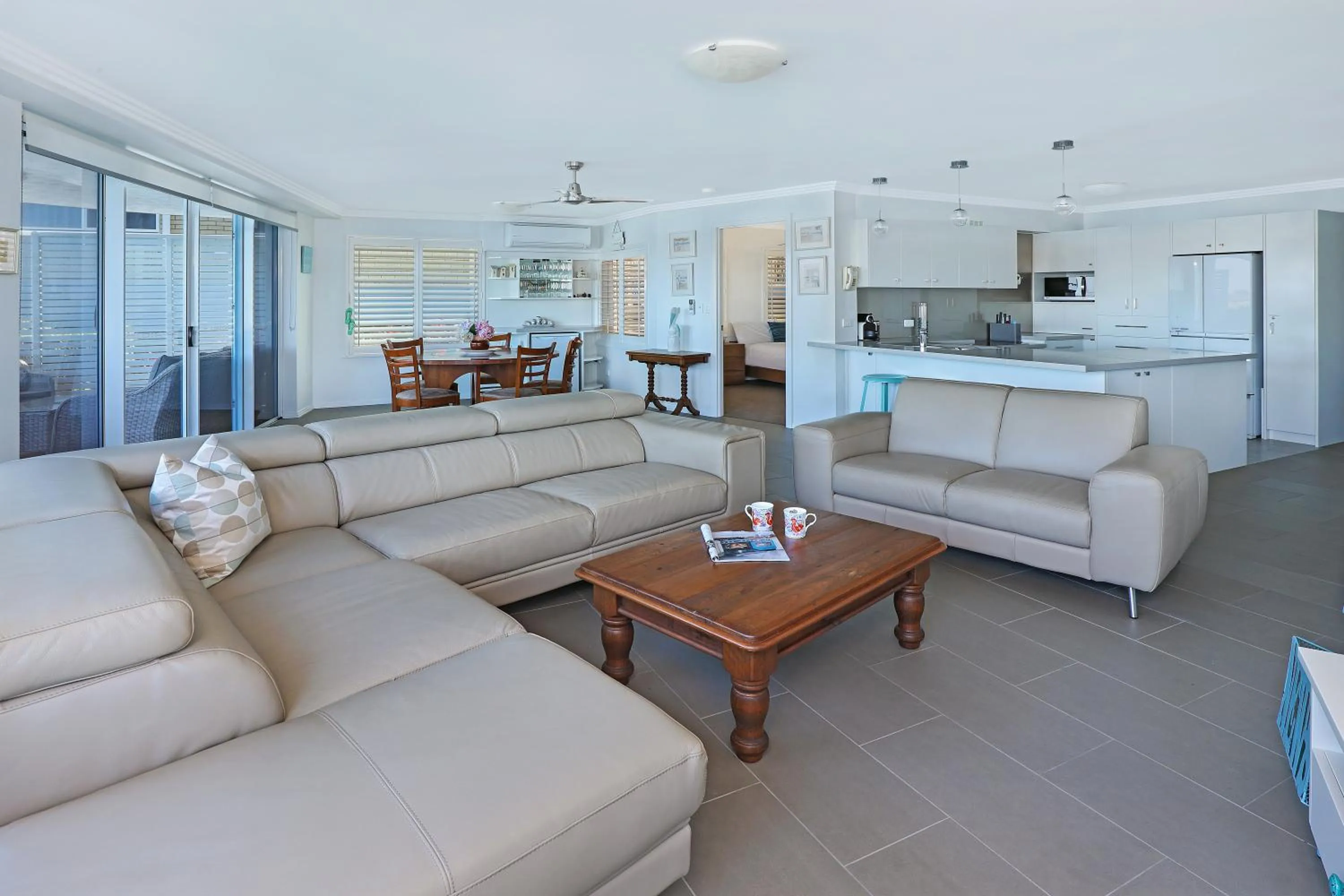 Living room in Watermark Resort Caloundra
