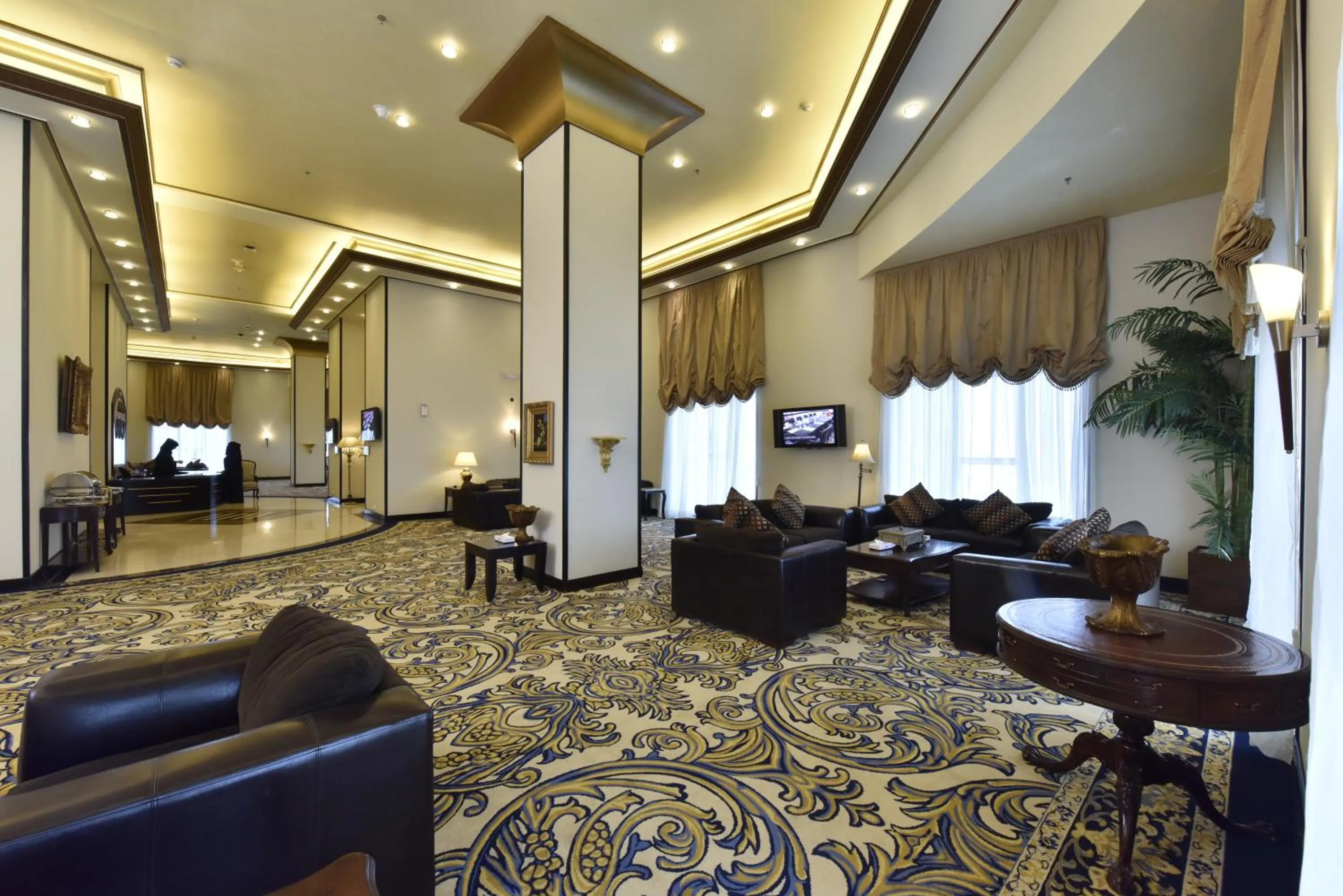 Seating area in Awaliv Hotel