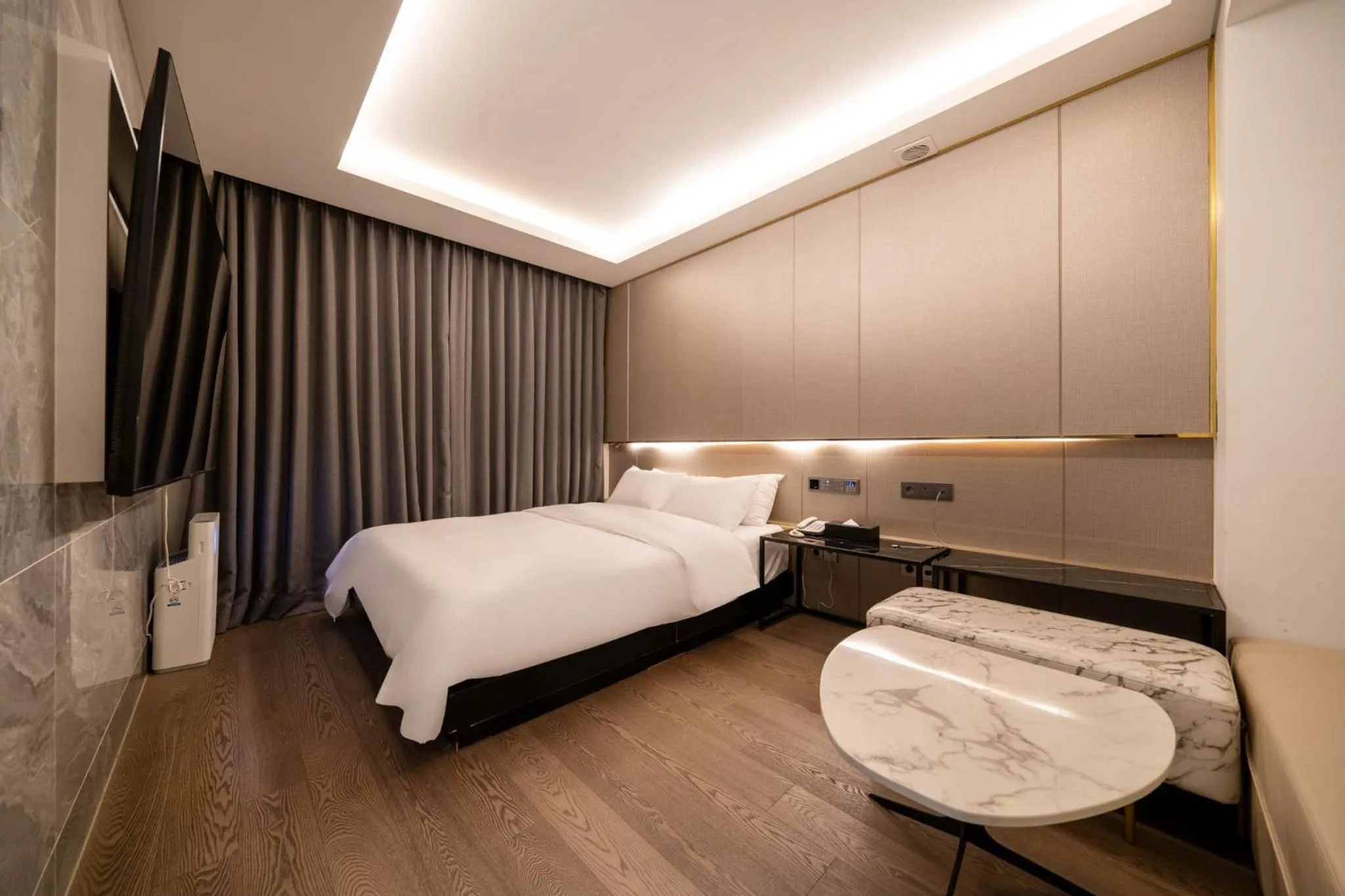 Bedroom, Bed in Amare Hotel Jongno