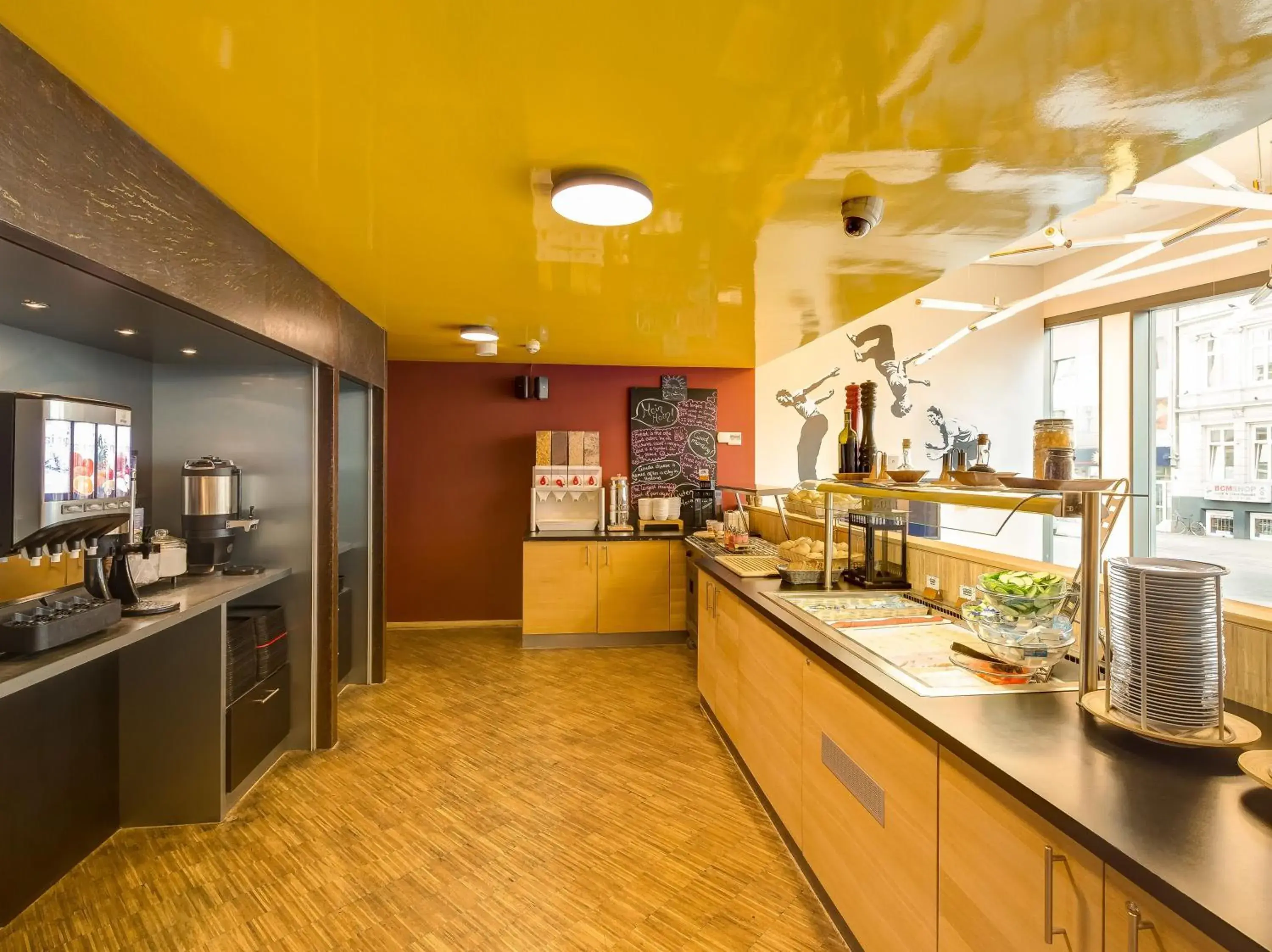 Buffet breakfast in Generator Hamburg Buffet breakfast in Generator Hamburg