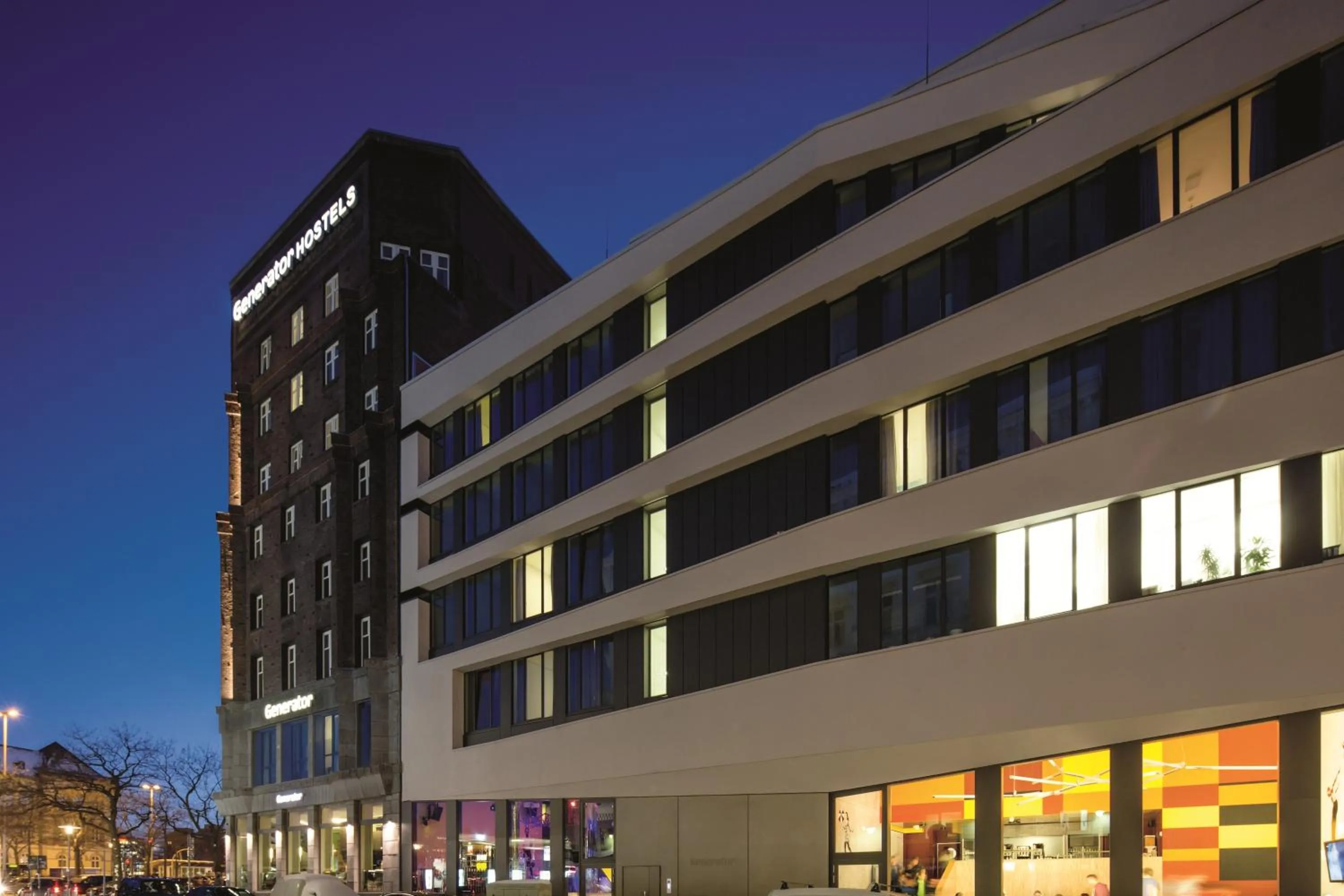 Facade/entrance in Generator Hamburg