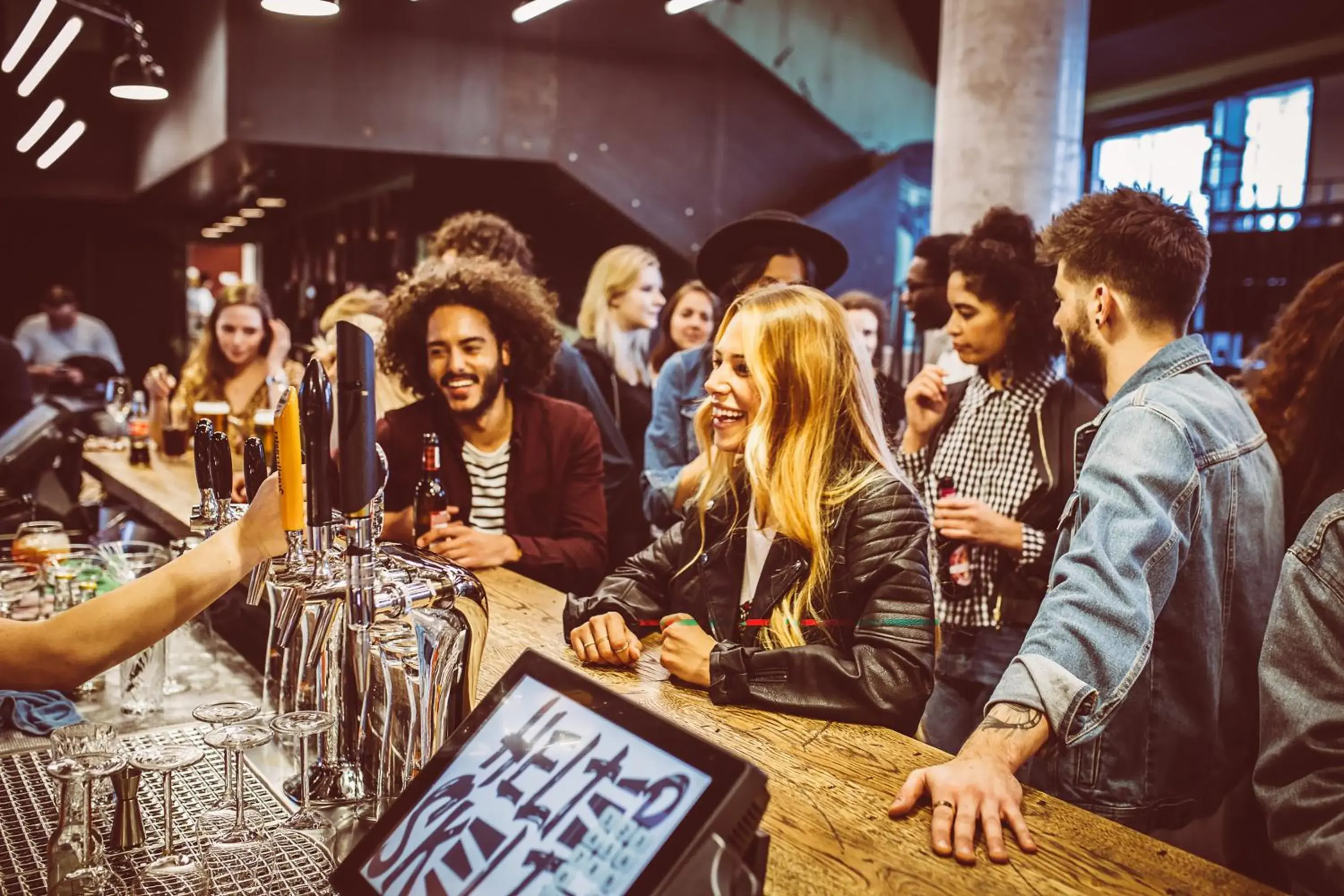 Lounge or bar in Generator Hamburg Lounge or bar in Generator Hamburg