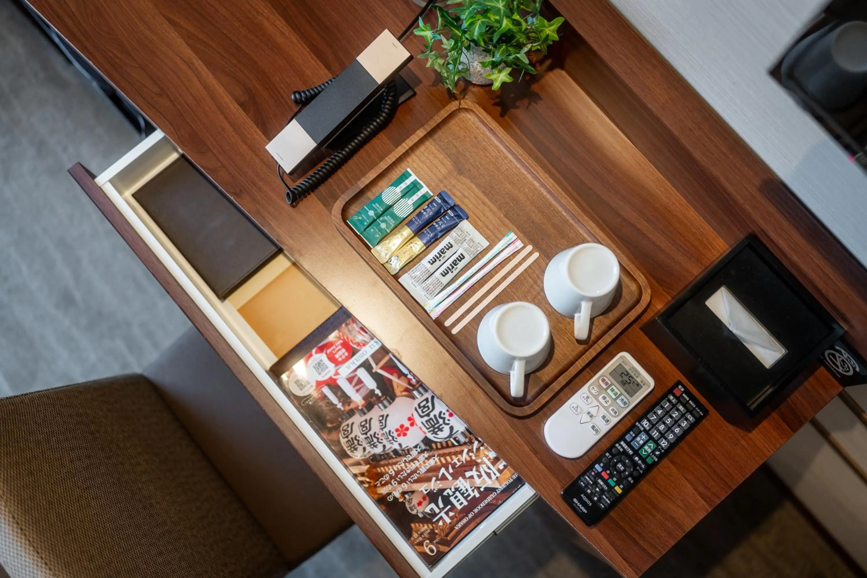 Coffee/tea facilities in Noku Osaka