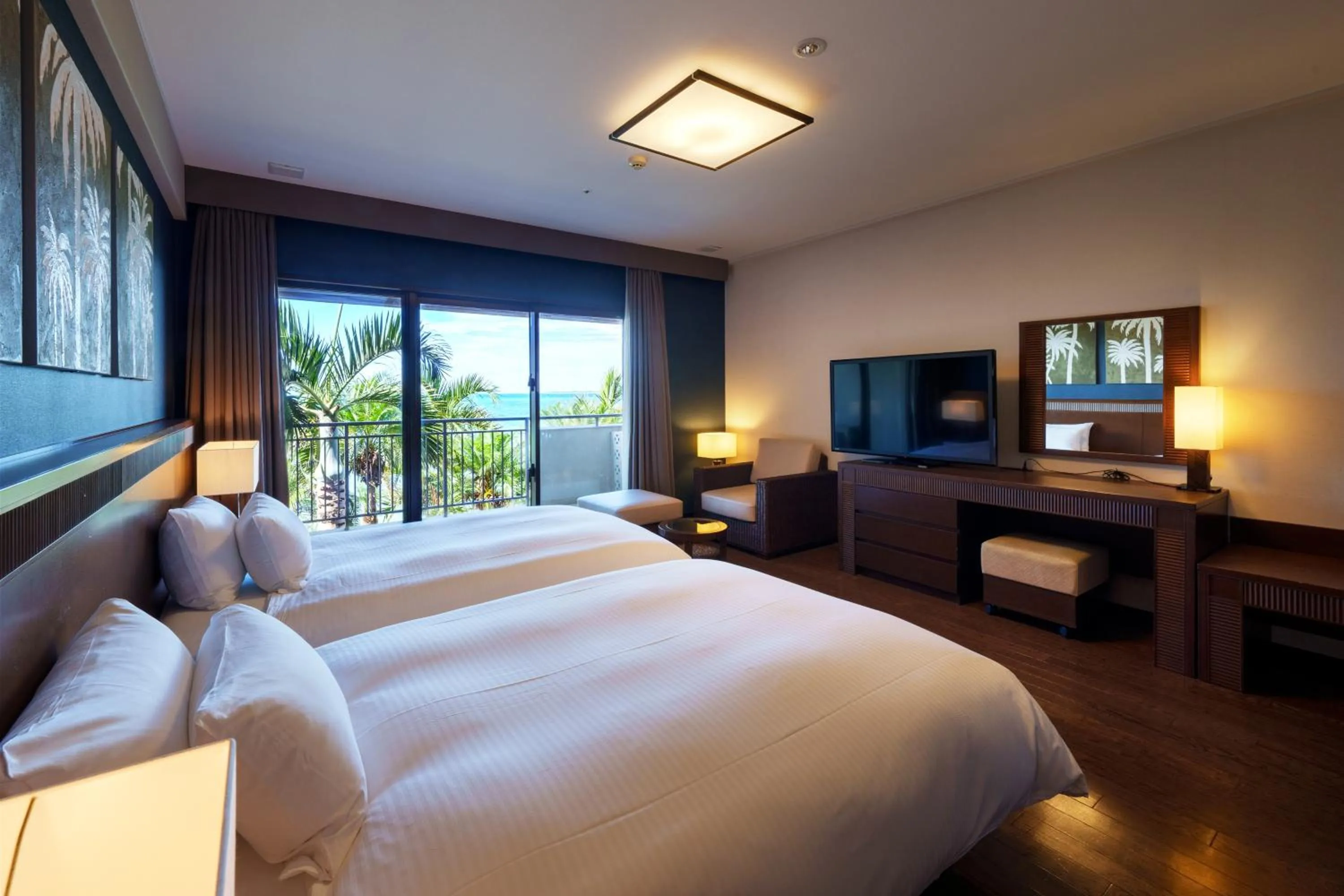 Photo of the whole room, Bed in GRANDVRIORESORT ISHIGAKIJIMA Ocean's Wing & Villa Garden