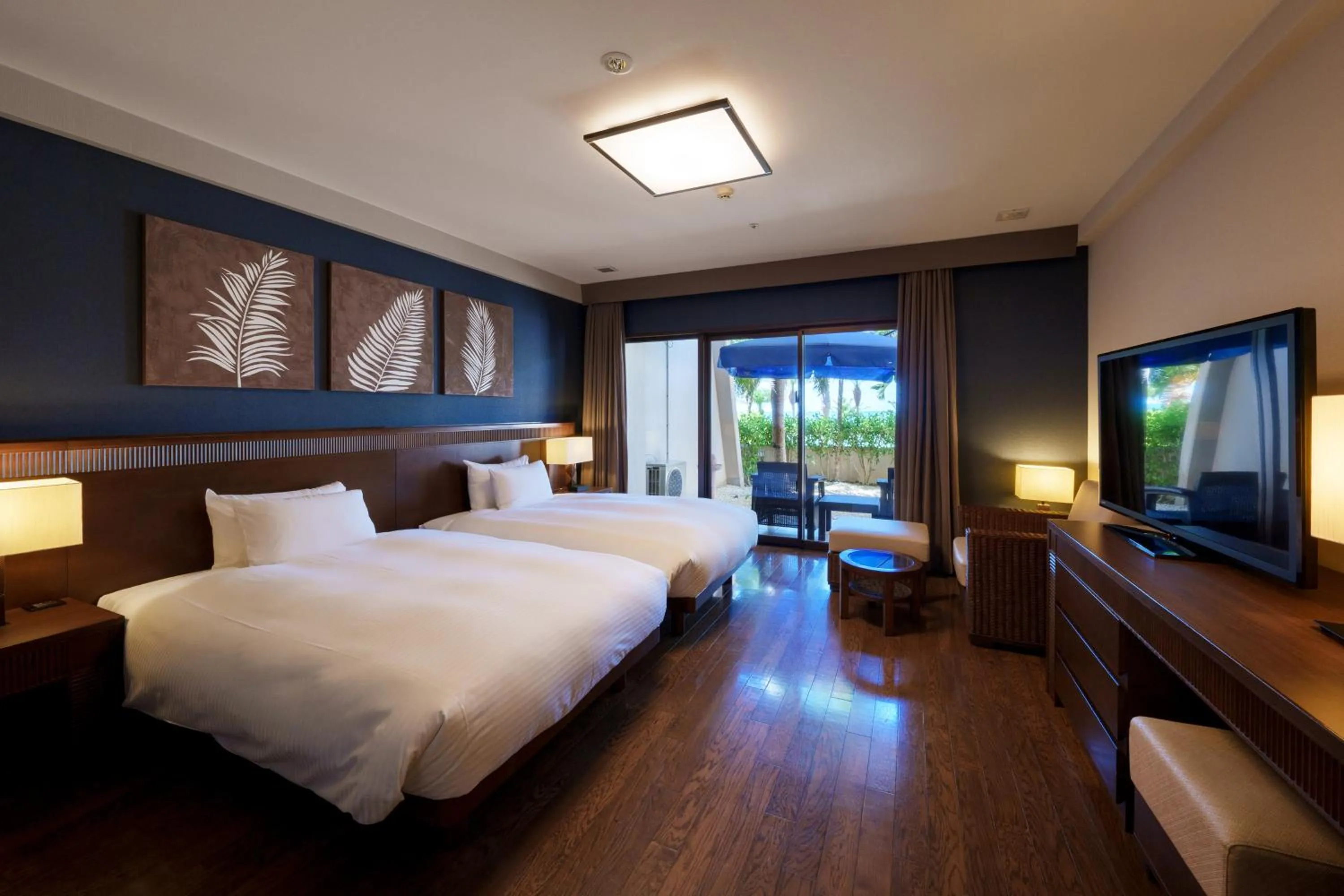 Photo of the whole room, Bed in GRANDVRIORESORT ISHIGAKIJIMA Ocean's Wing & Villa Garden