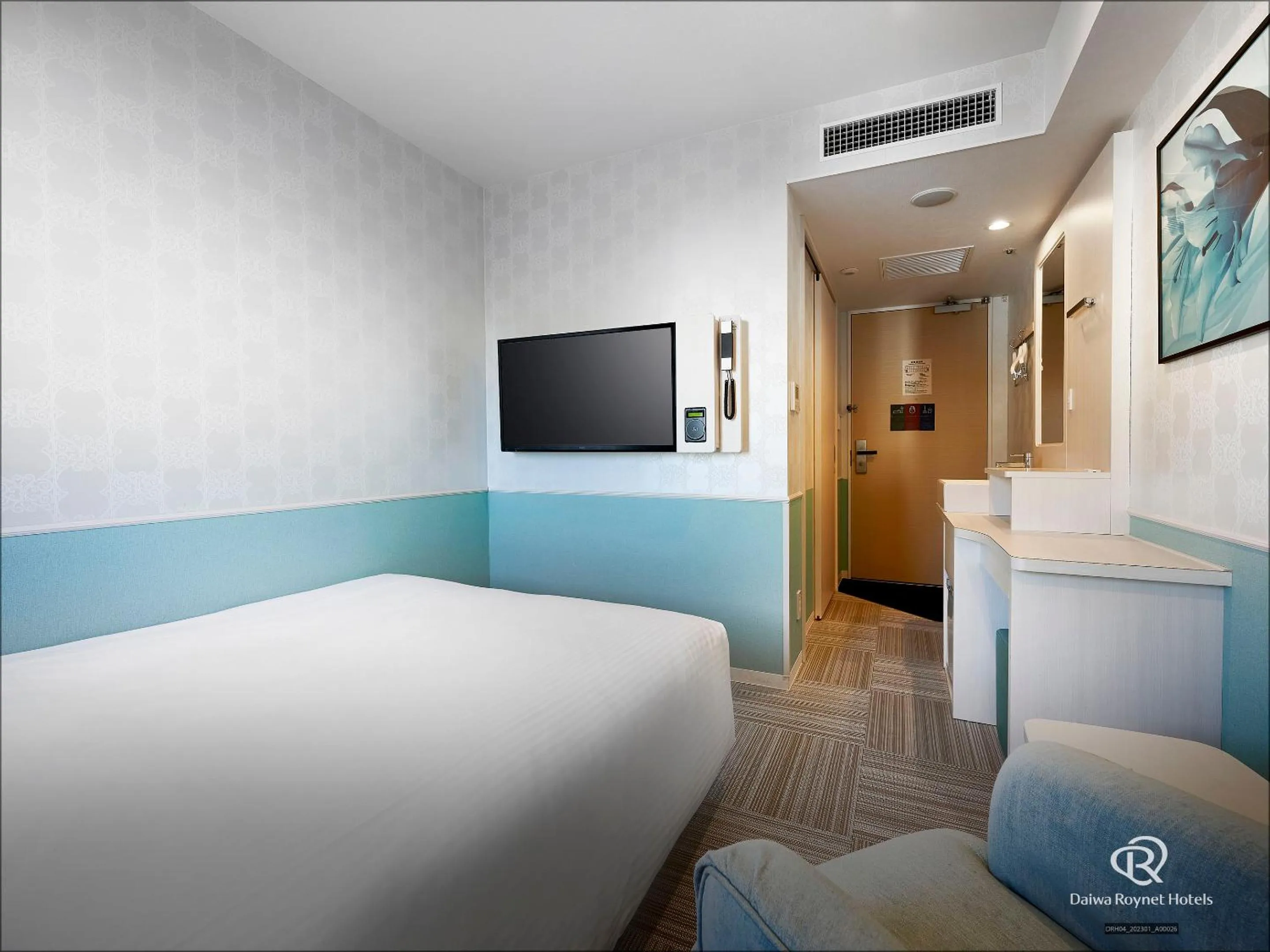 Bed in DEL style Nagoya Nayabashi by Daiwa Roynet Hotel - former Daiwa Roynet Hotel Nagoya Nayabashi