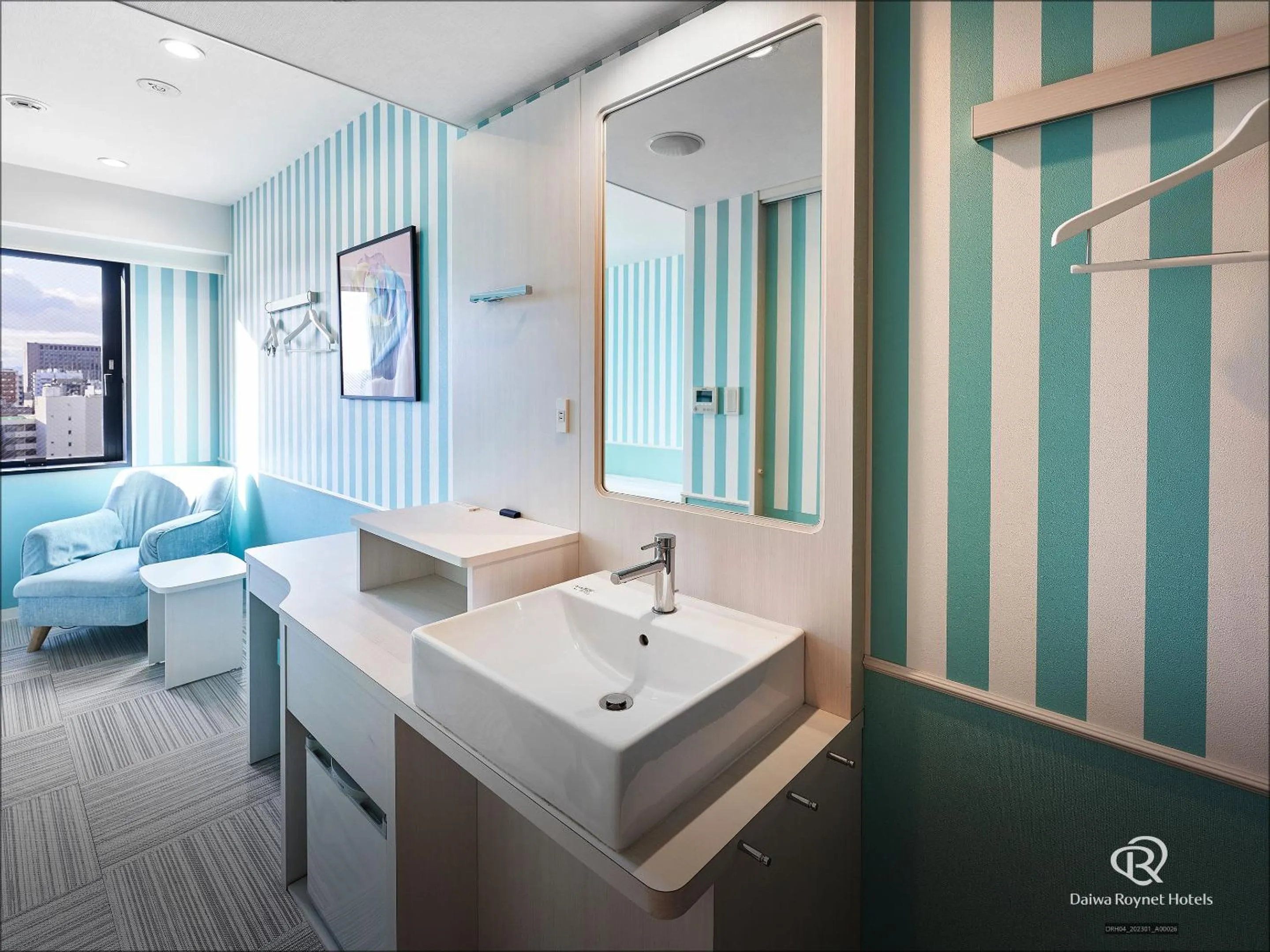 Photo of the whole room in DEL style Nagoya Nayabashi by Daiwa Roynet Hotel - former Daiwa Roynet Hotel Nagoya Nayabashi