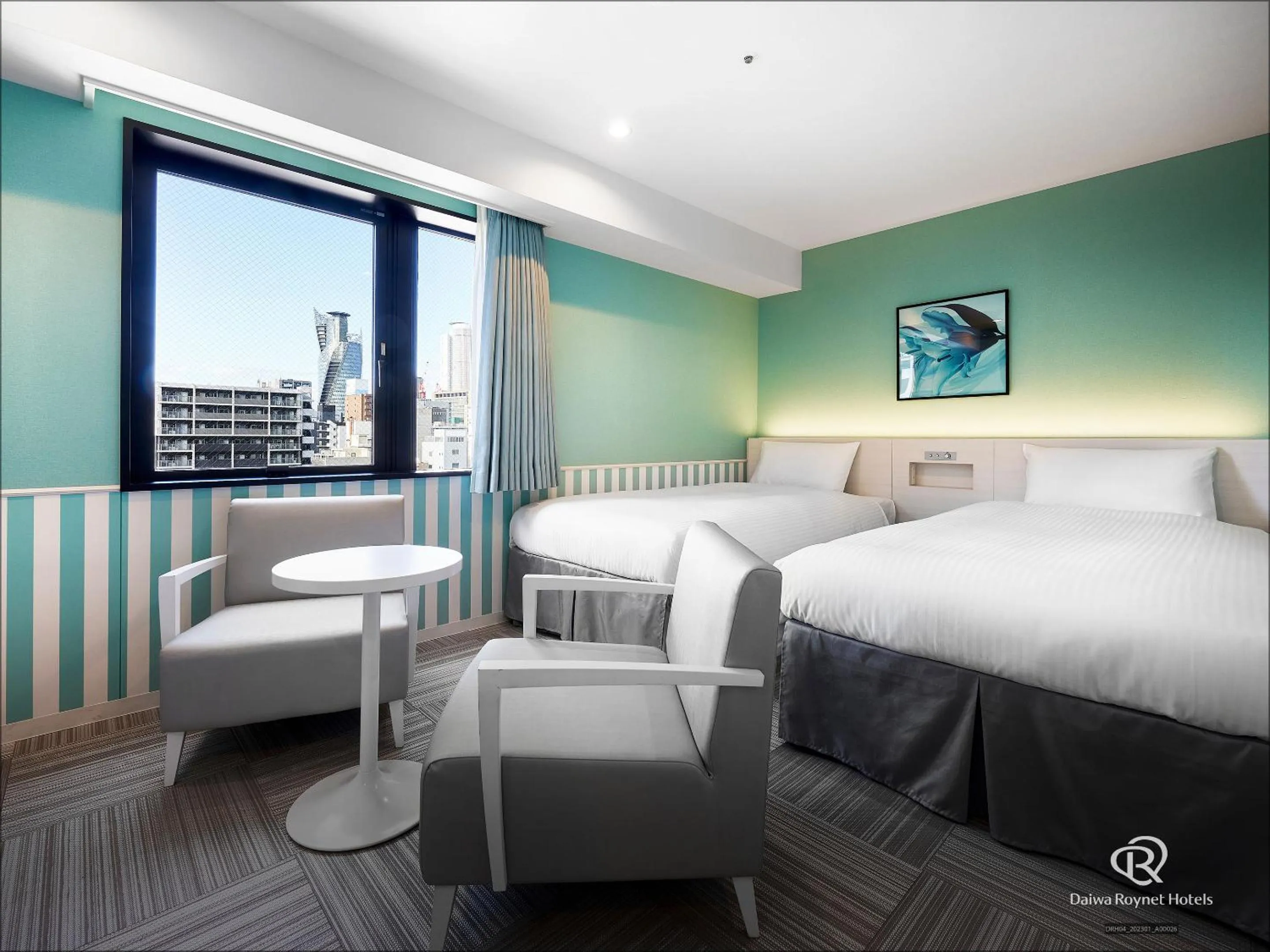 Bed in DEL style Nagoya Nayabashi by Daiwa Roynet Hotel - former Daiwa Roynet Hotel Nagoya Nayabashi