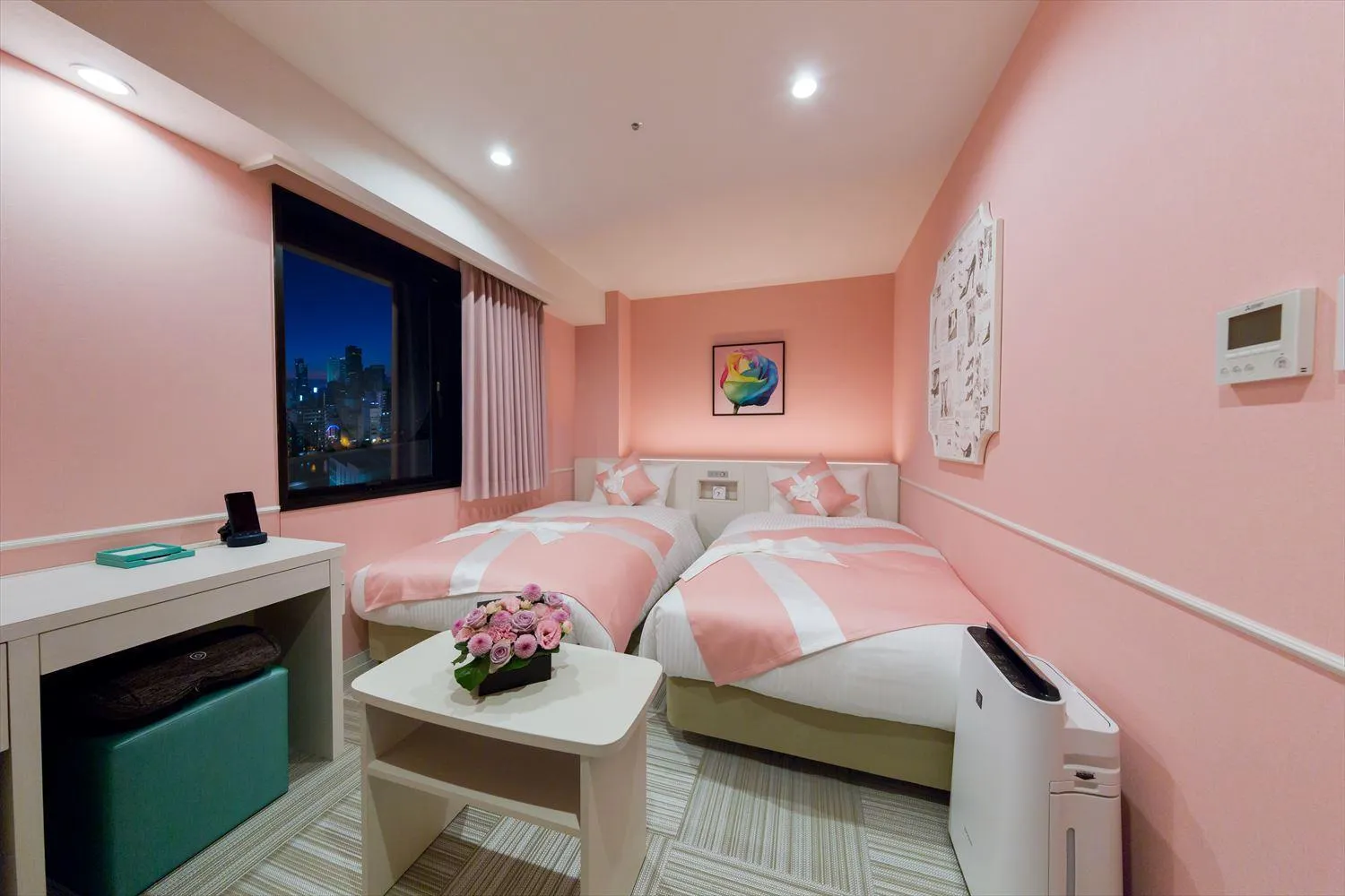 Photo of the whole room, Bed in DEL style Nagoya Nayabashi by Daiwa Roynet Hotel - former Daiwa Roynet Hotel Nagoya Nayabashi