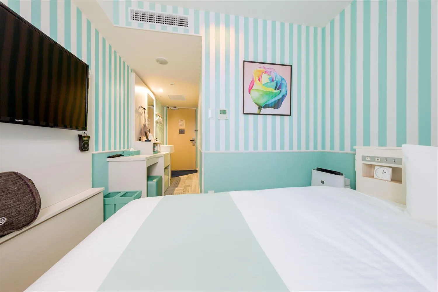 Photo of the whole room, Bed in DEL style Nagoya Nayabashi by Daiwa Roynet Hotel - former Daiwa Roynet Hotel Nagoya Nayabashi