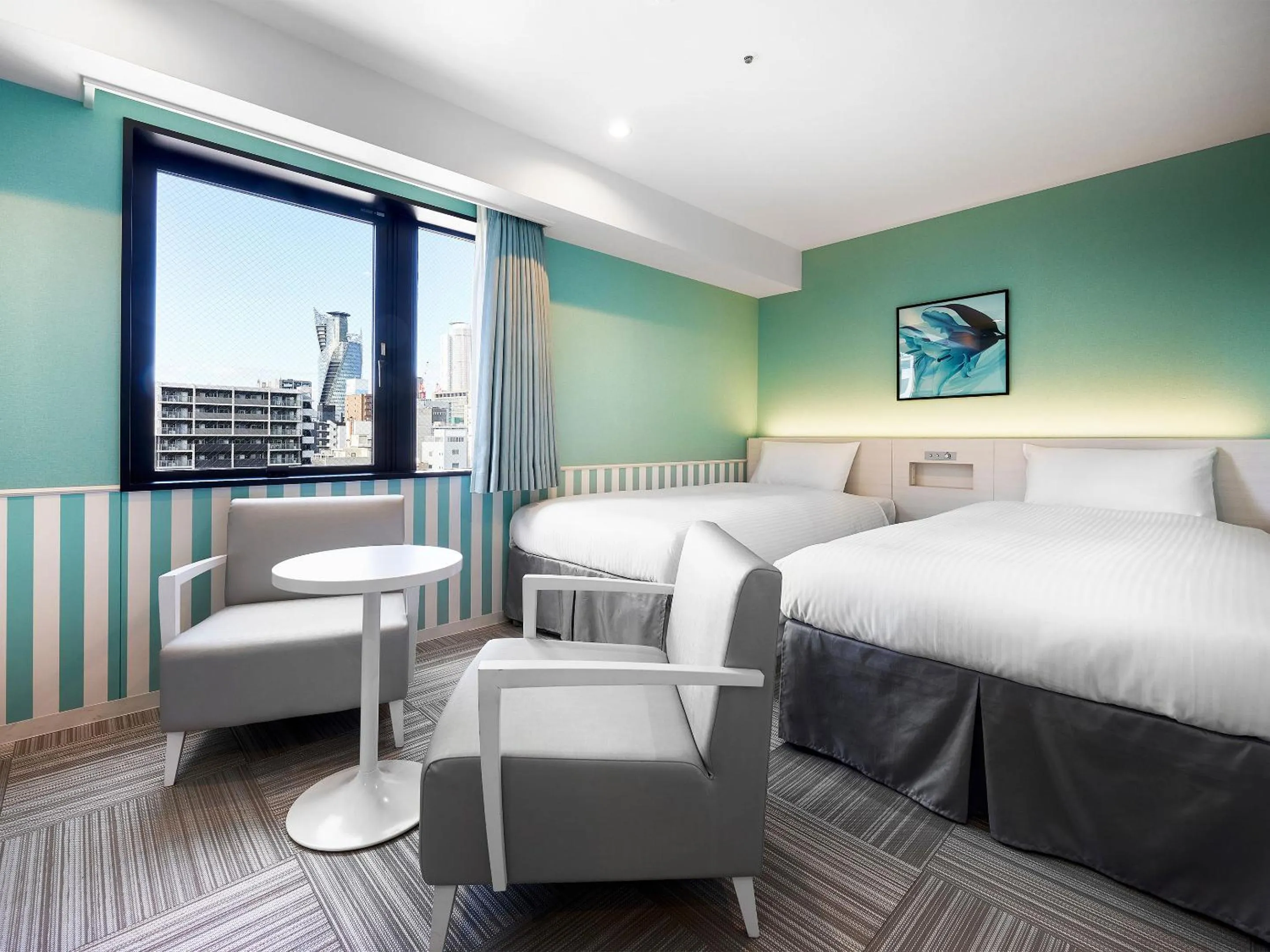 Photo of the whole room, Bed in DEL style Nagoya Nayabashi by Daiwa Roynet Hotel - former Daiwa Roynet Hotel Nagoya Nayabashi