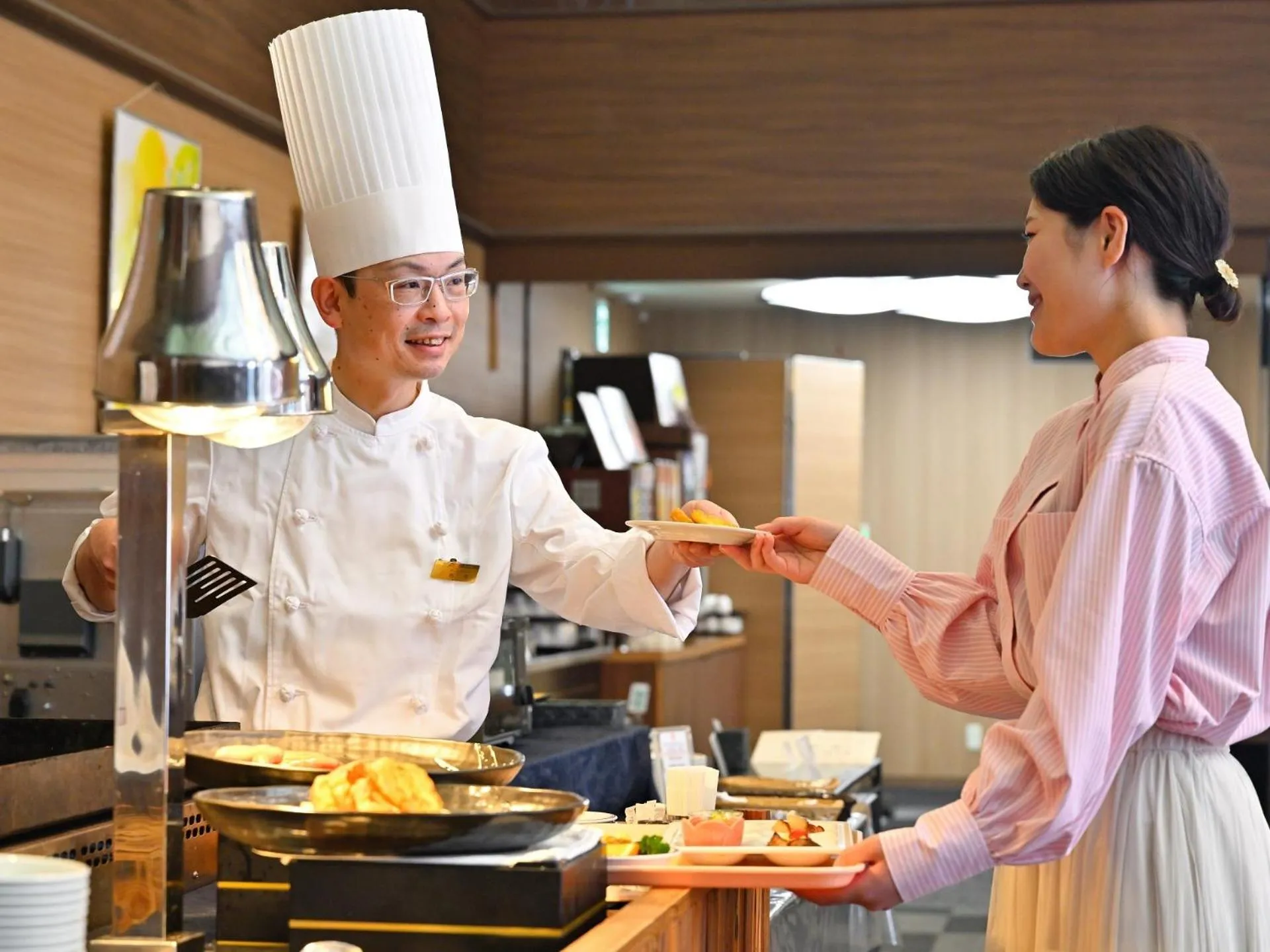 Breakfast in Himeji Castle Grandvrio Hotel