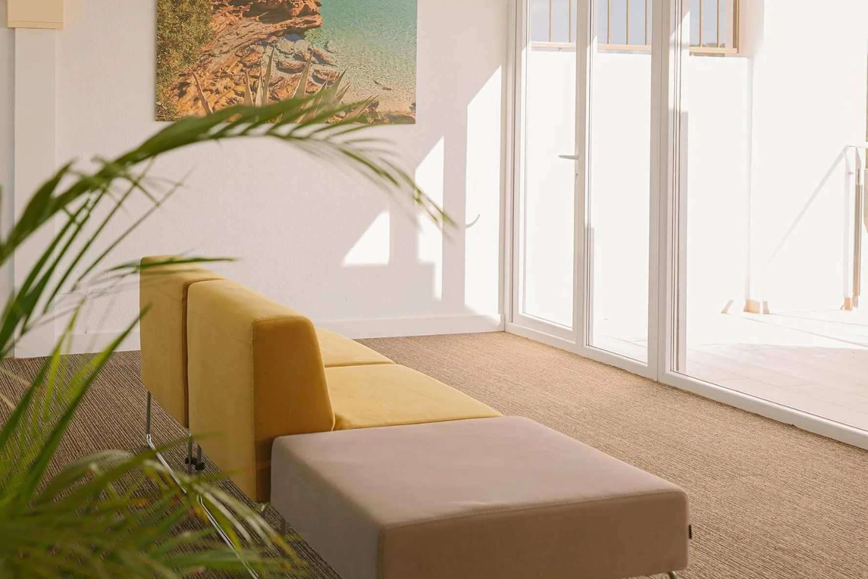 Seating area in Aparthotel Novo Mar