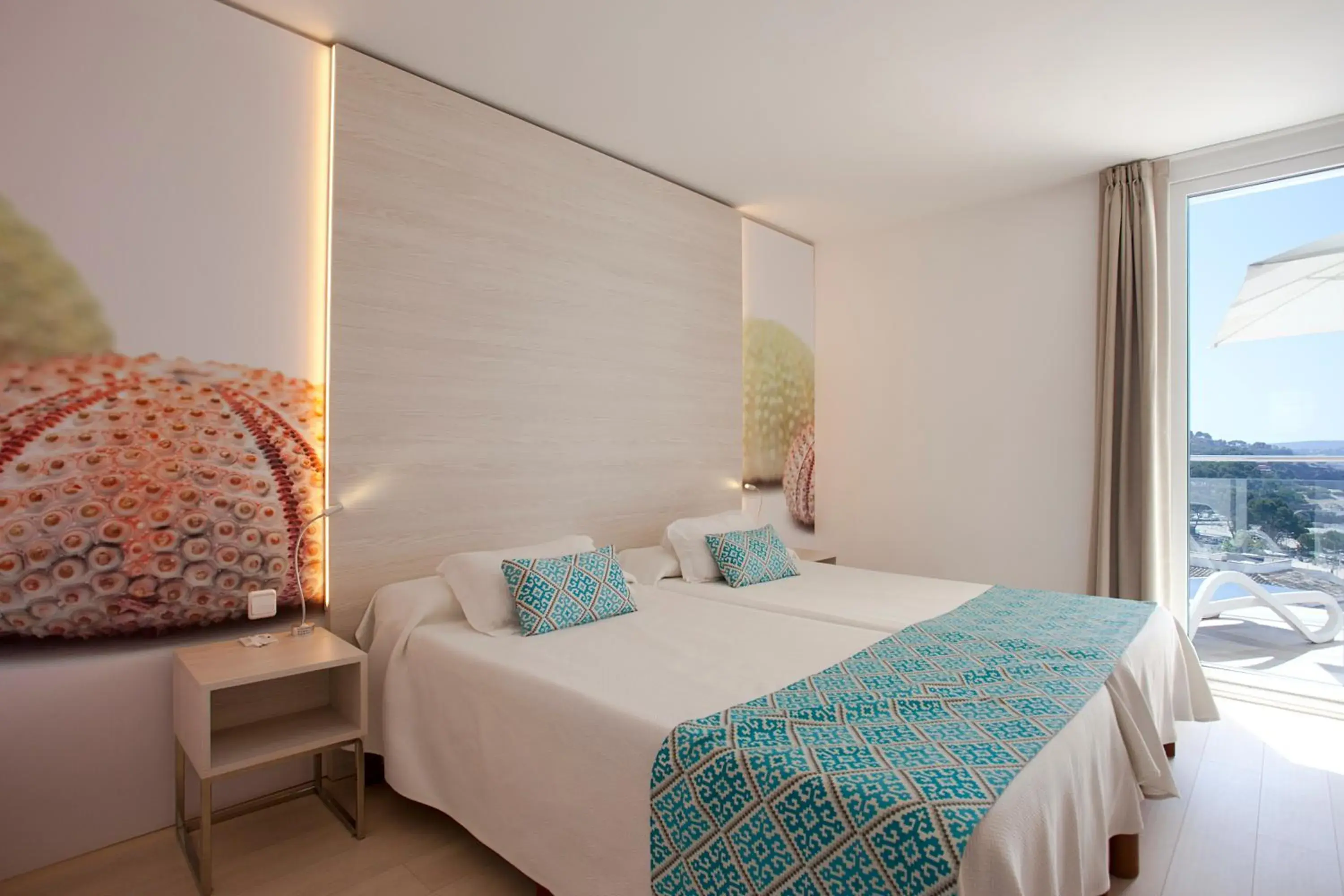 Bedroom, Bed in Aparthotel Novo Mar Bedroom, Bed in Aparthotel Novo Mar