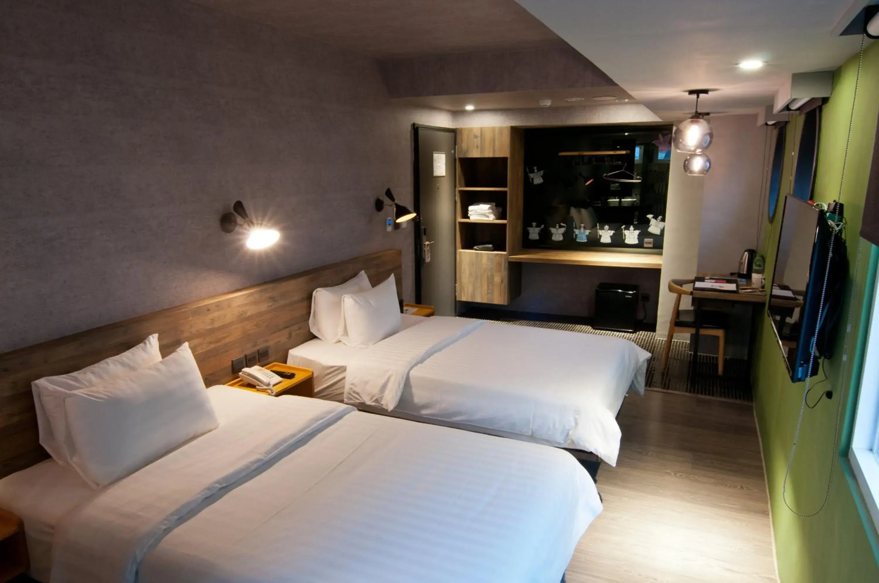 Bed in Huwei Hotel Bed in Huwei Hotel