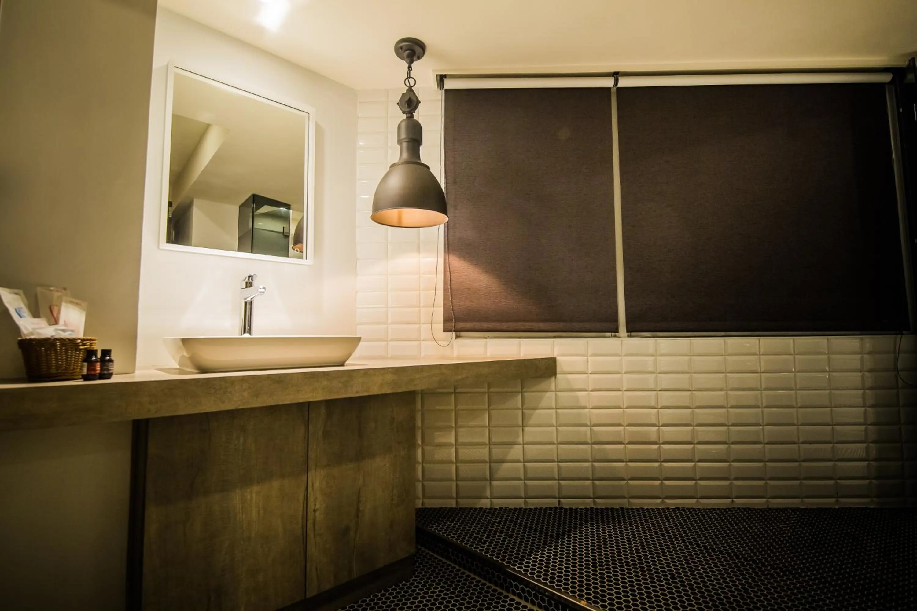 Decorative detail in Huwei Hotel