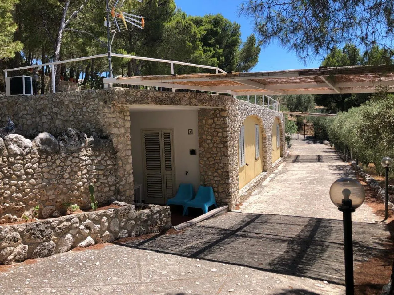 Patio in Villa Marhù