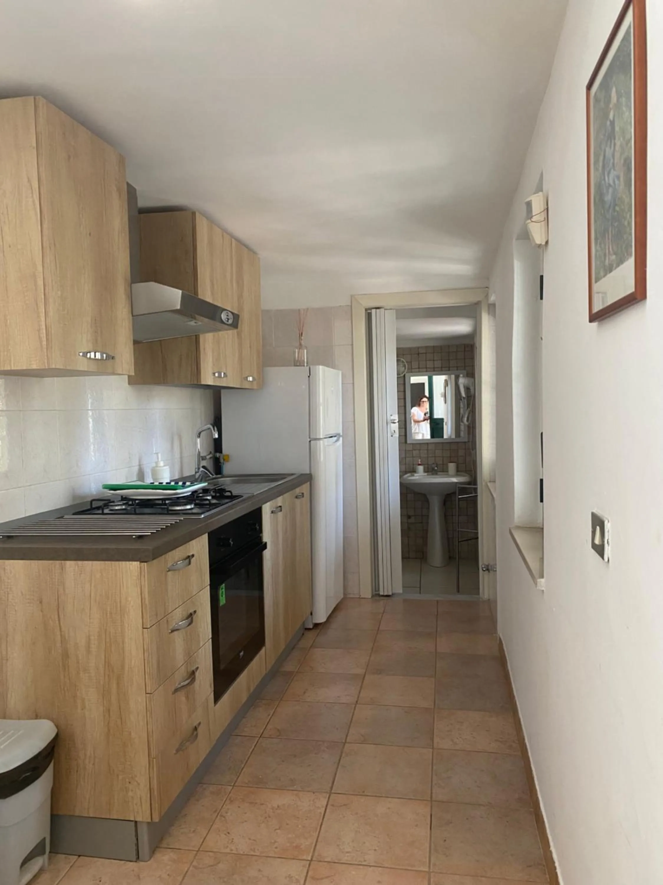 Kitchen or kitchenette in Villa Marhù