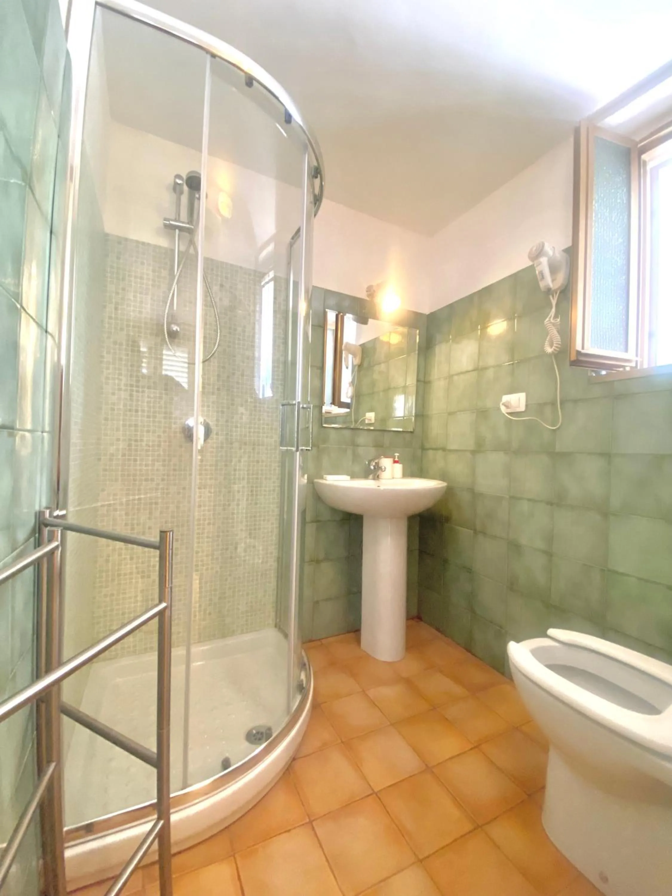 Shower in Villa Marhù