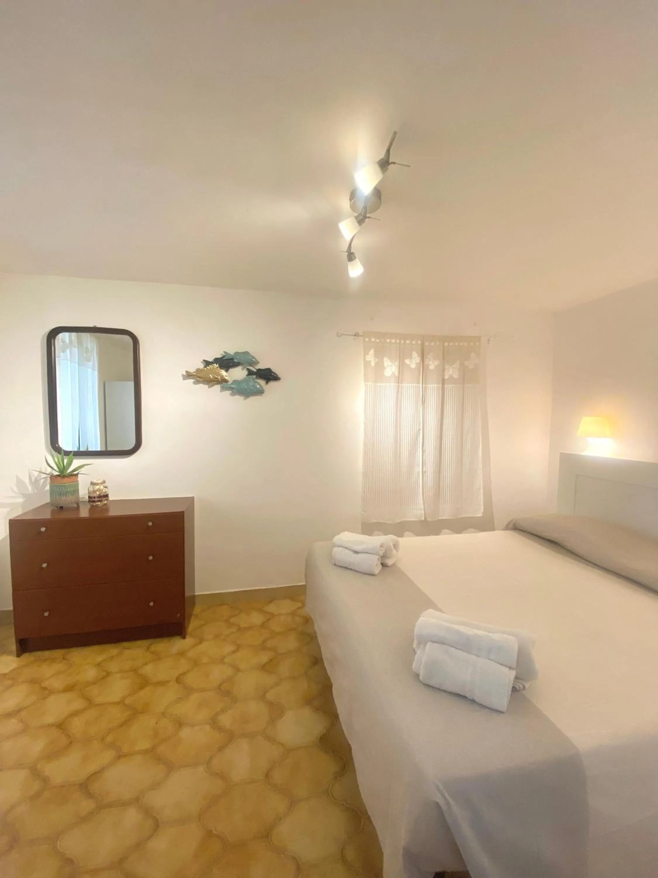Bedroom, Bed in Villa Marhù