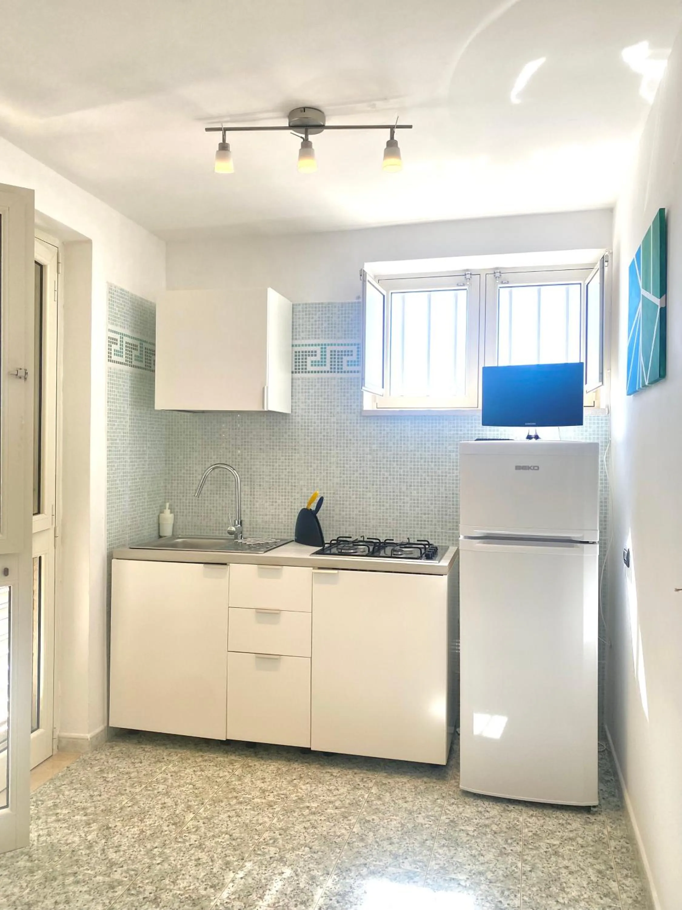 Kitchen or kitchenette in Villa Marhù