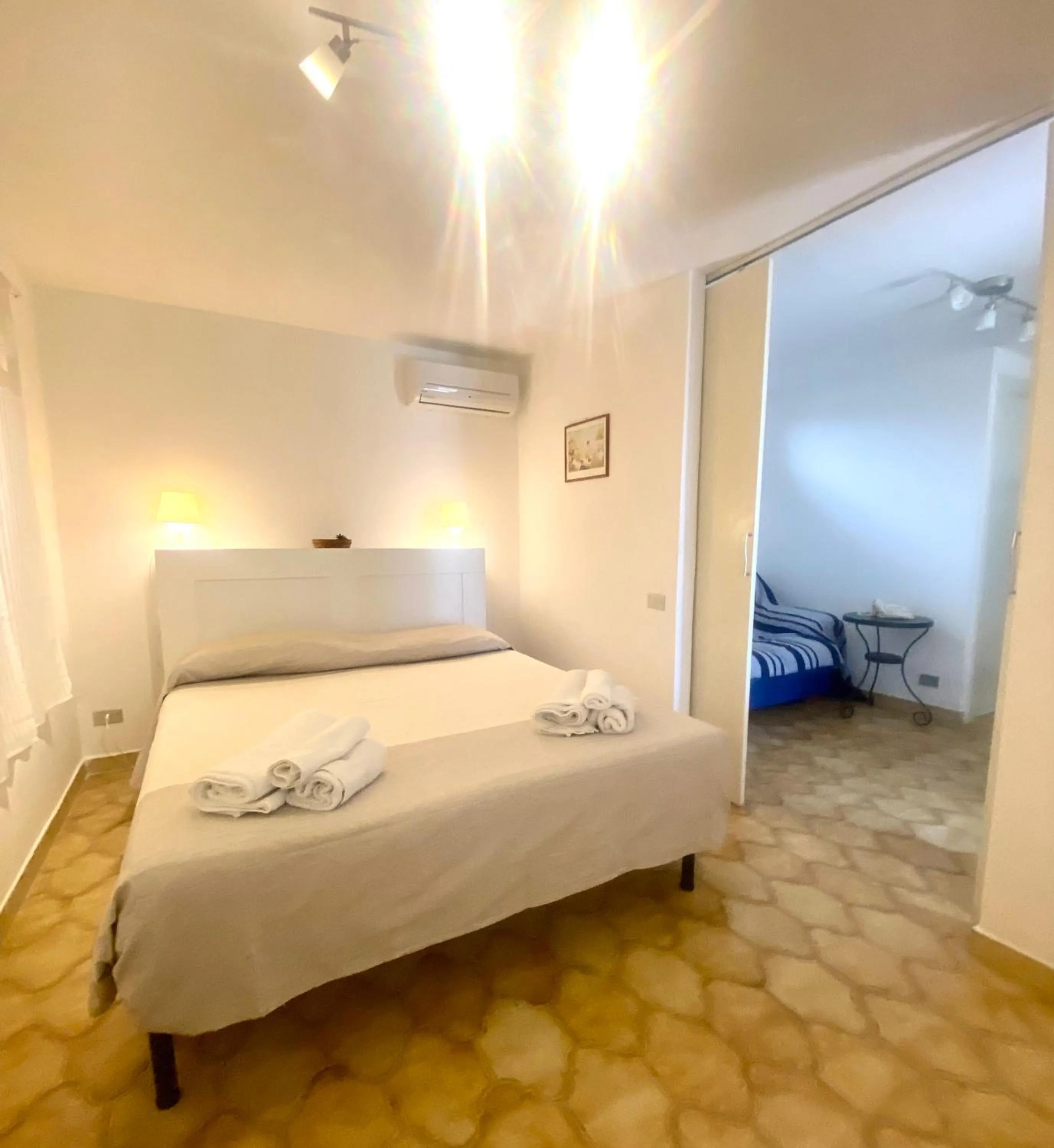 Bedroom, Bed in Villa Marhù