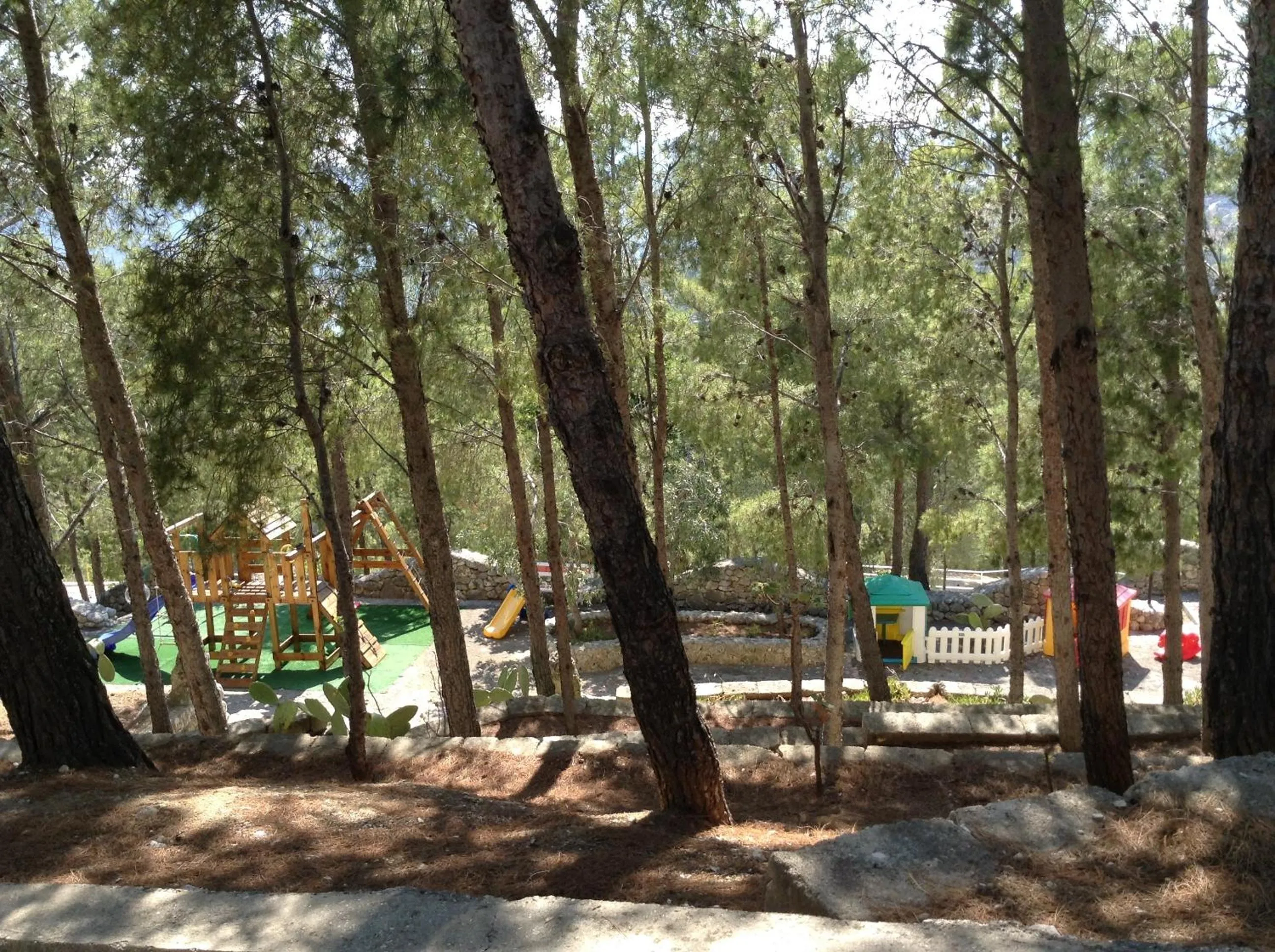 Children play ground in Villa Marhù