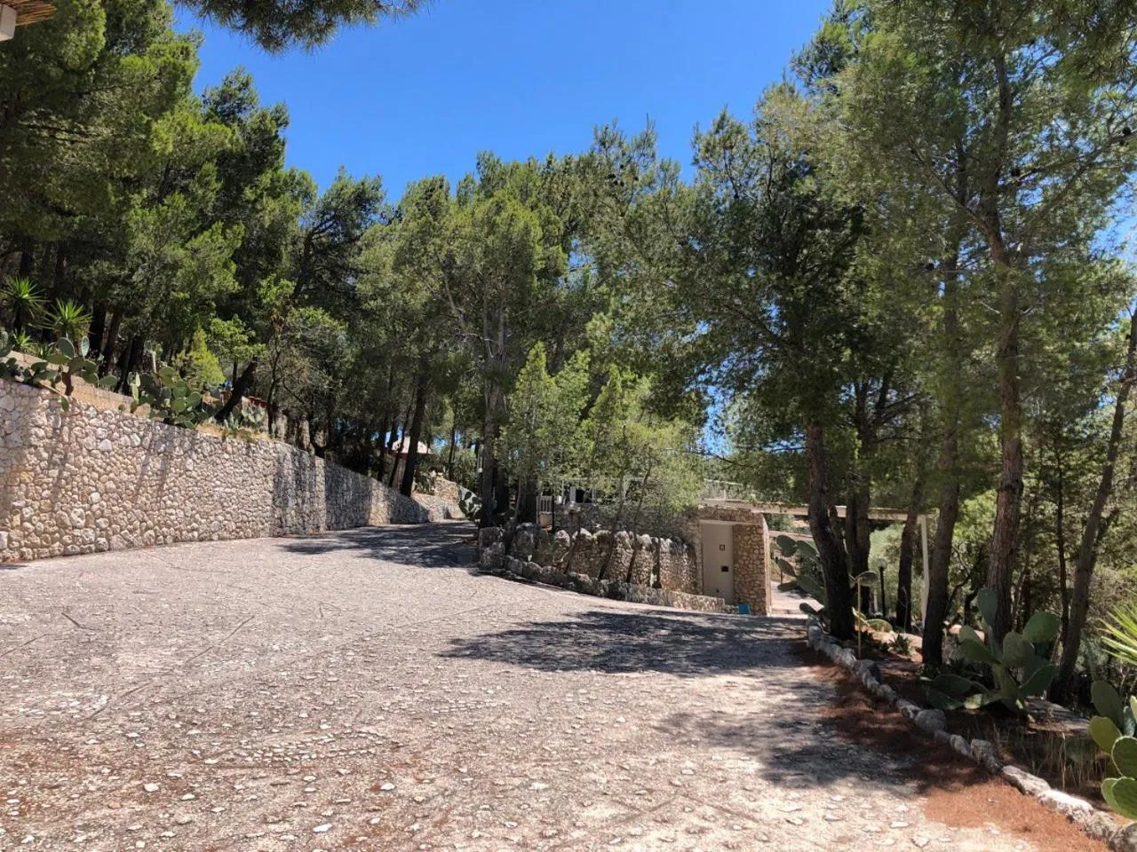 Natural landscape in Villa Marhù