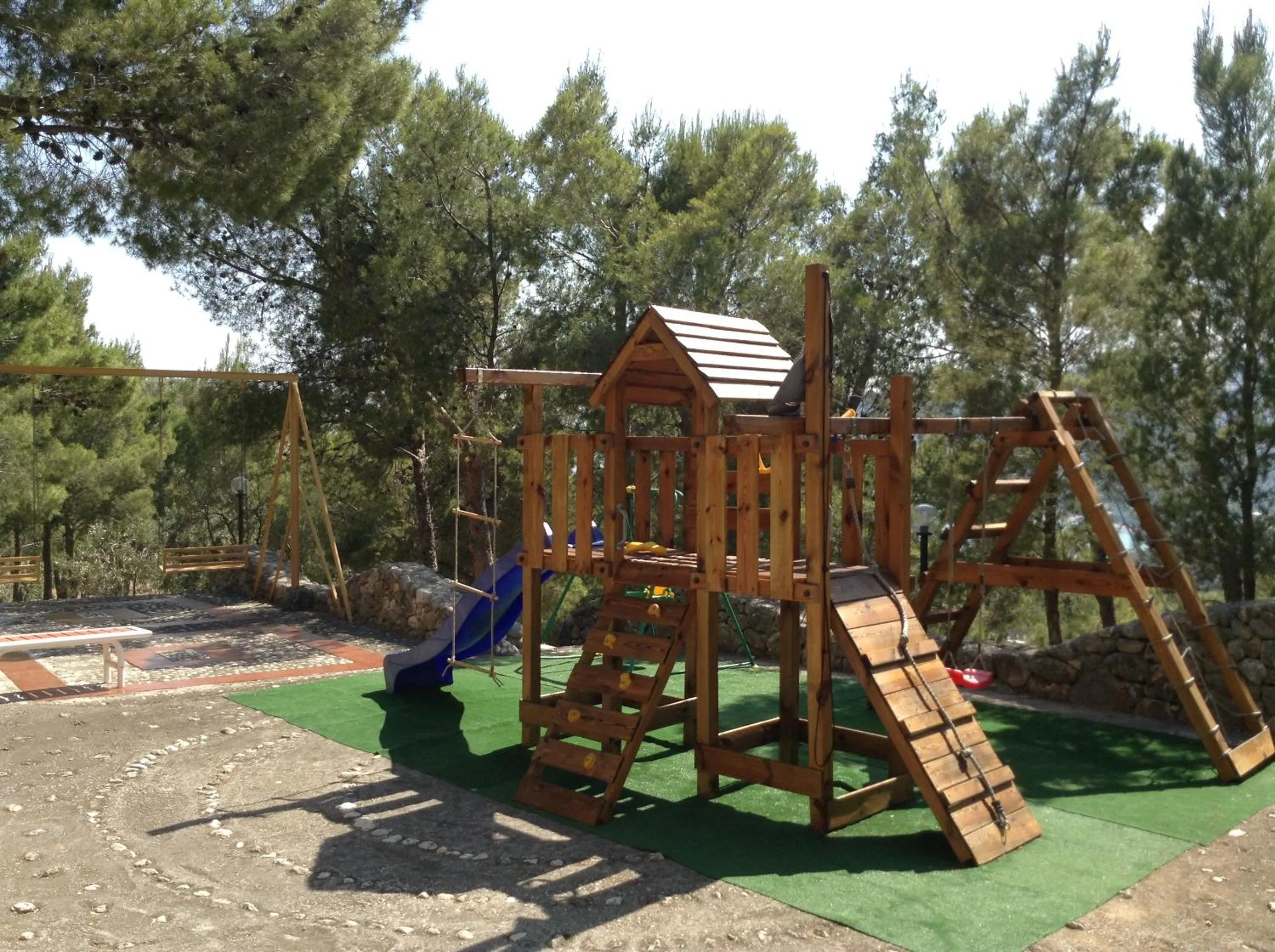 Children play ground in Villa Marhù