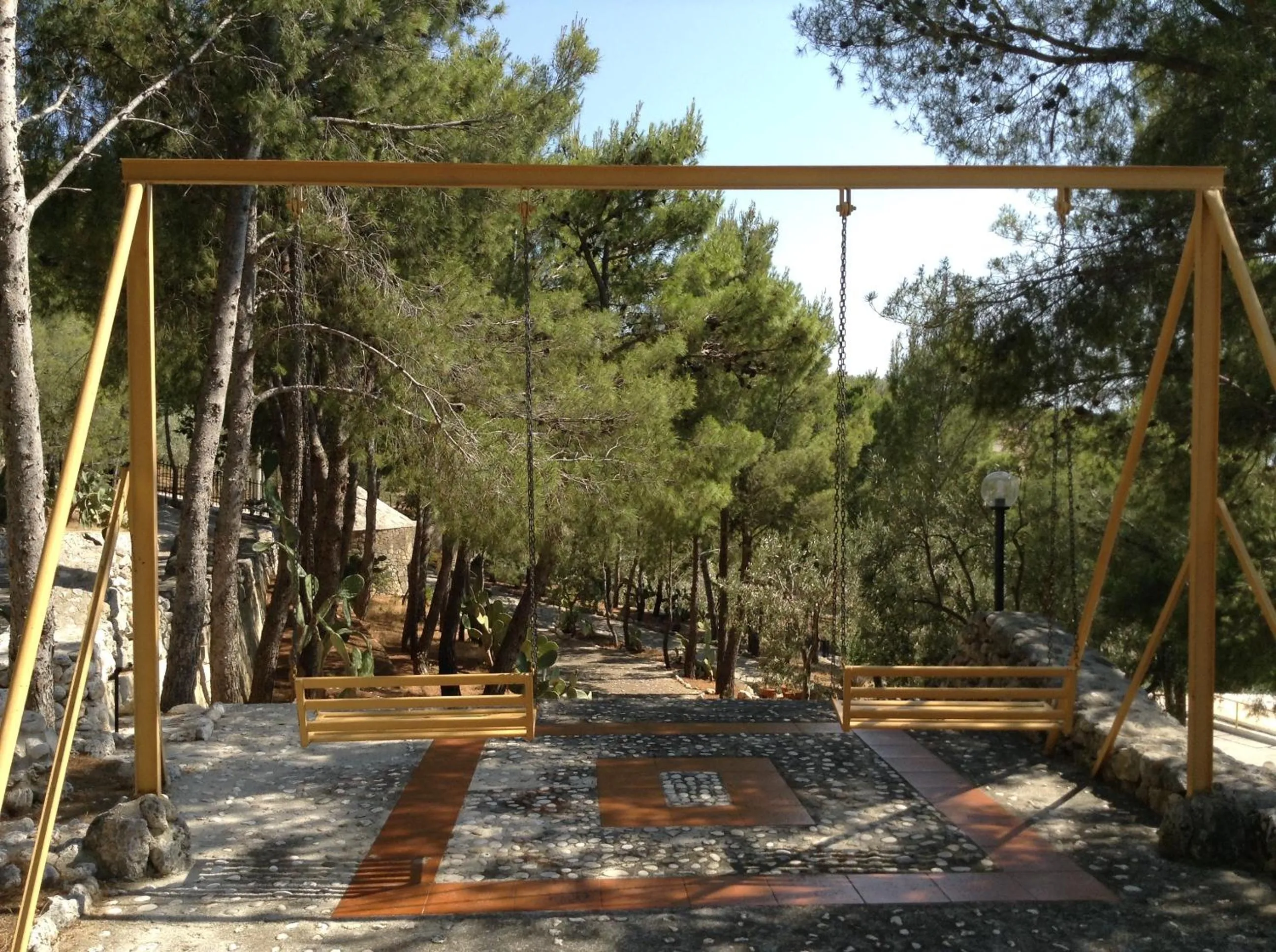 Children play ground in Villa Marhù
