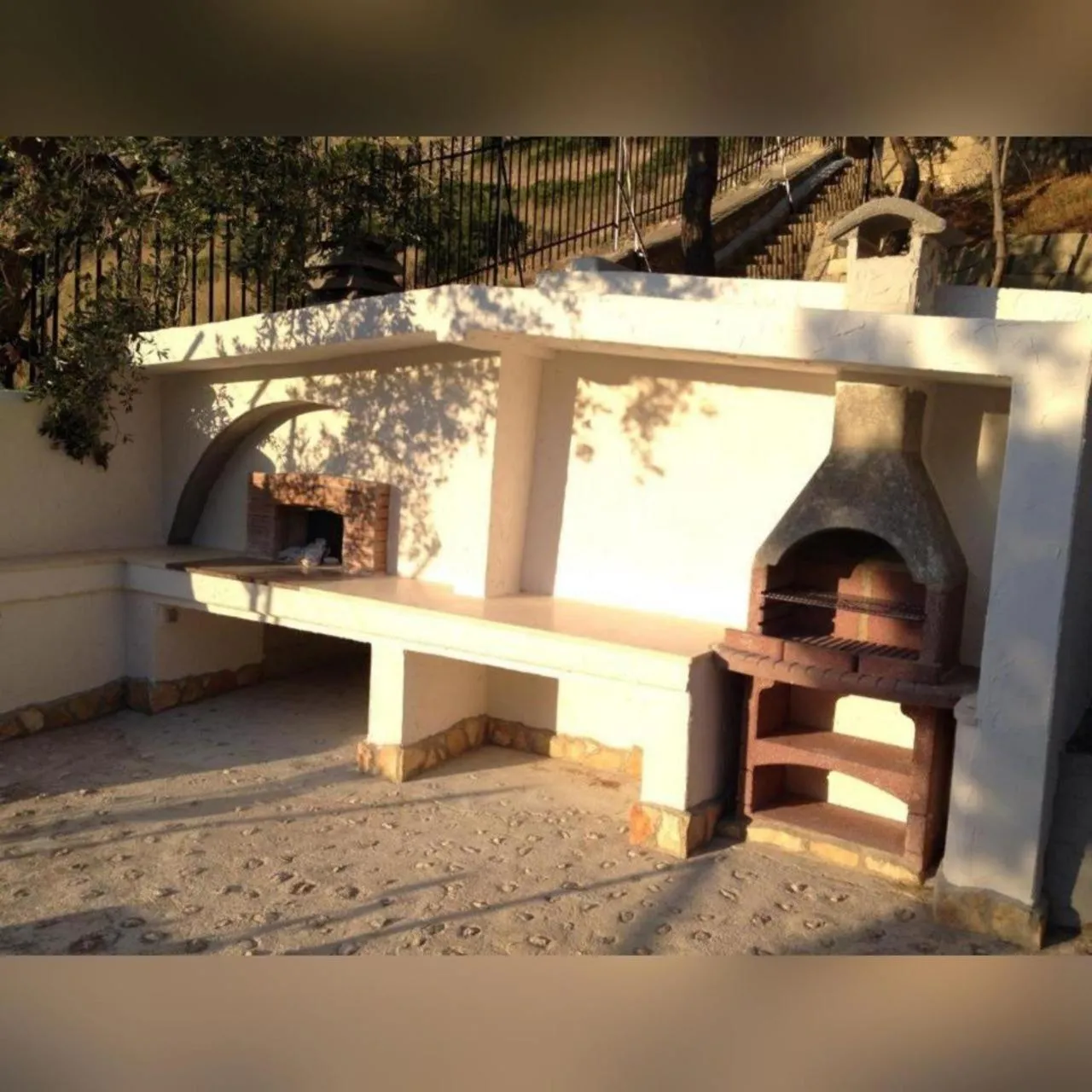 BBQ facilities in Villa Marhù