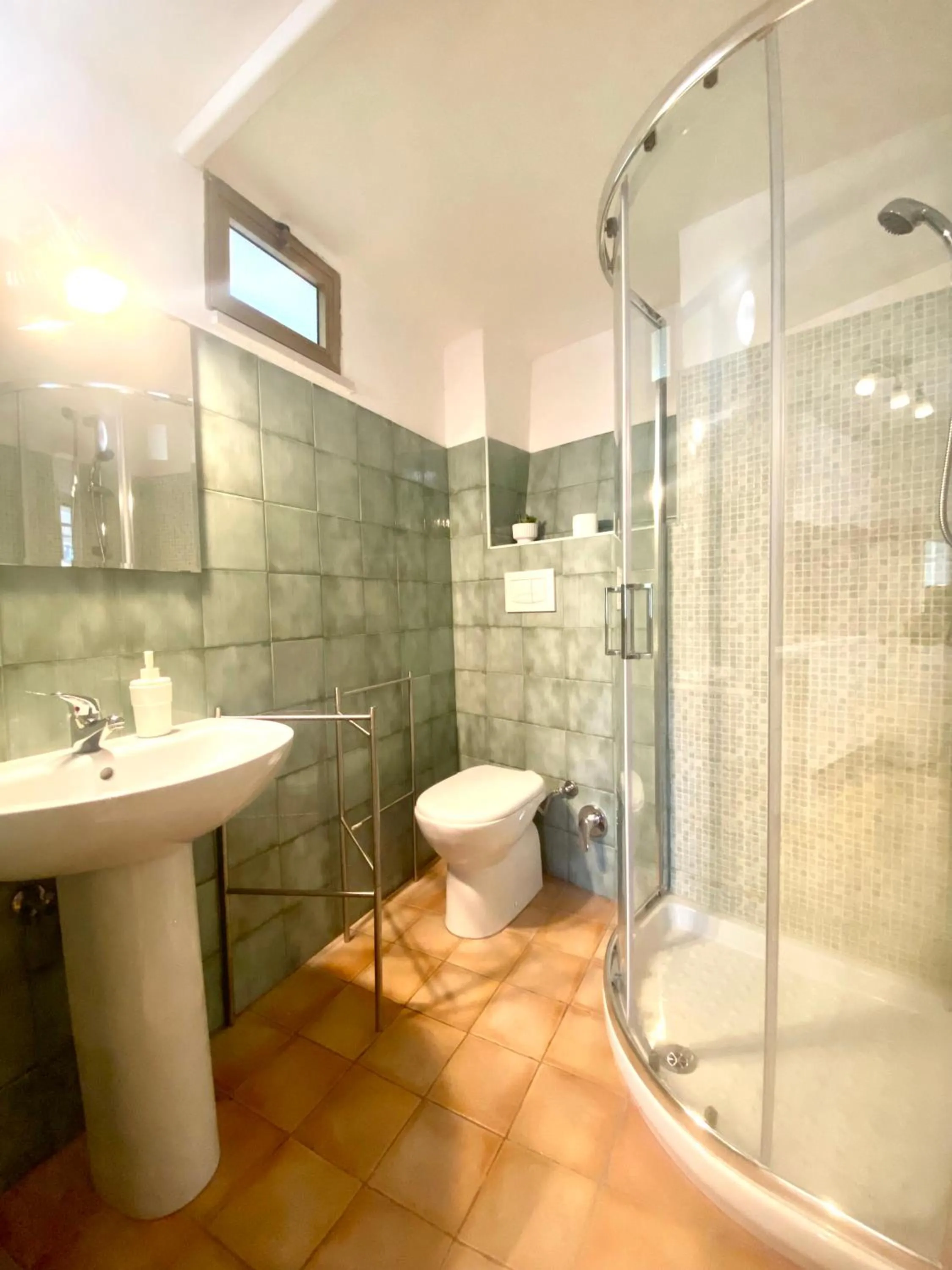 Shower in Villa Marhù