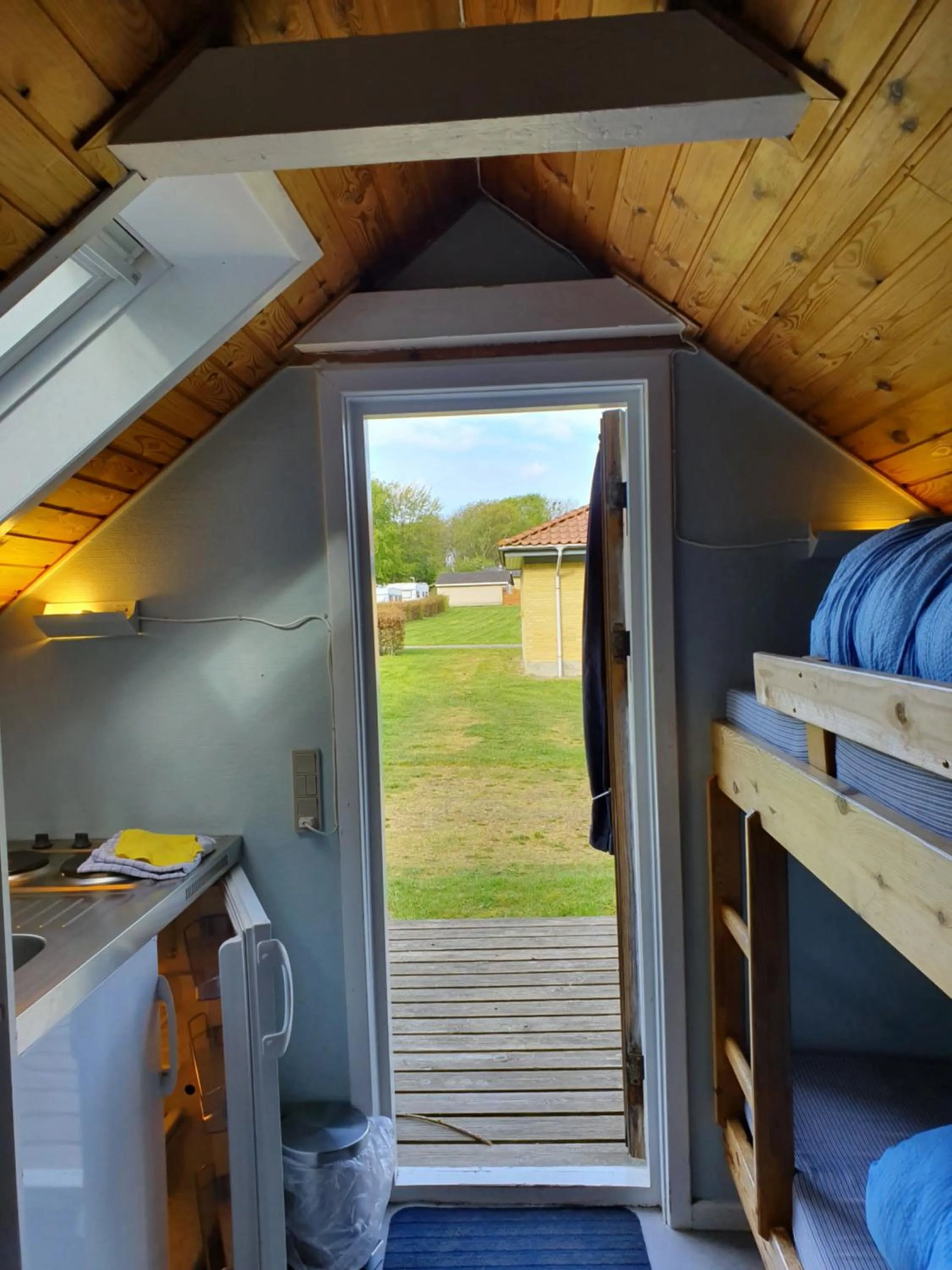Garden view in City Camping Hjørring