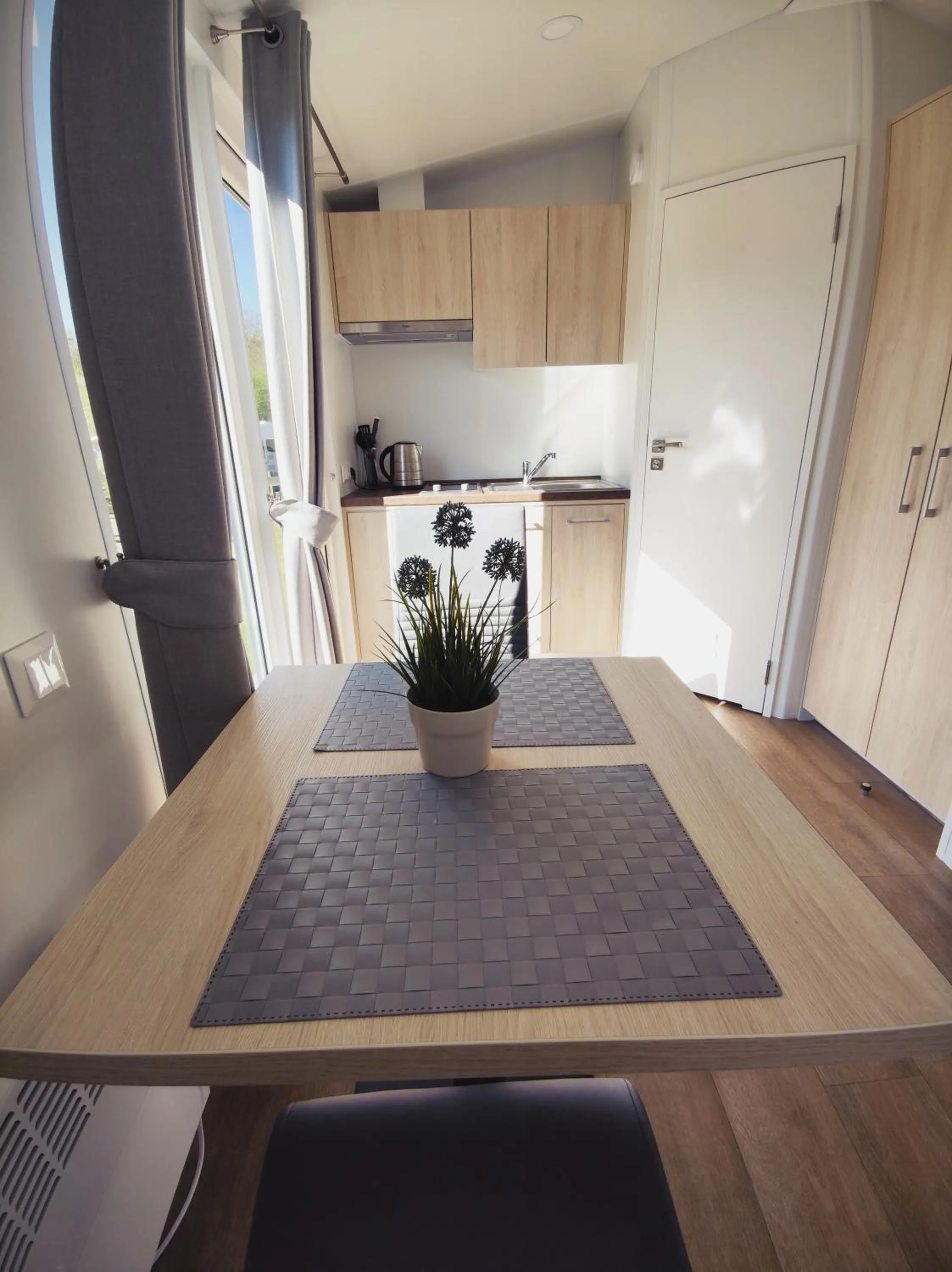 Kitchen or kitchenette in City Camping Hjørring