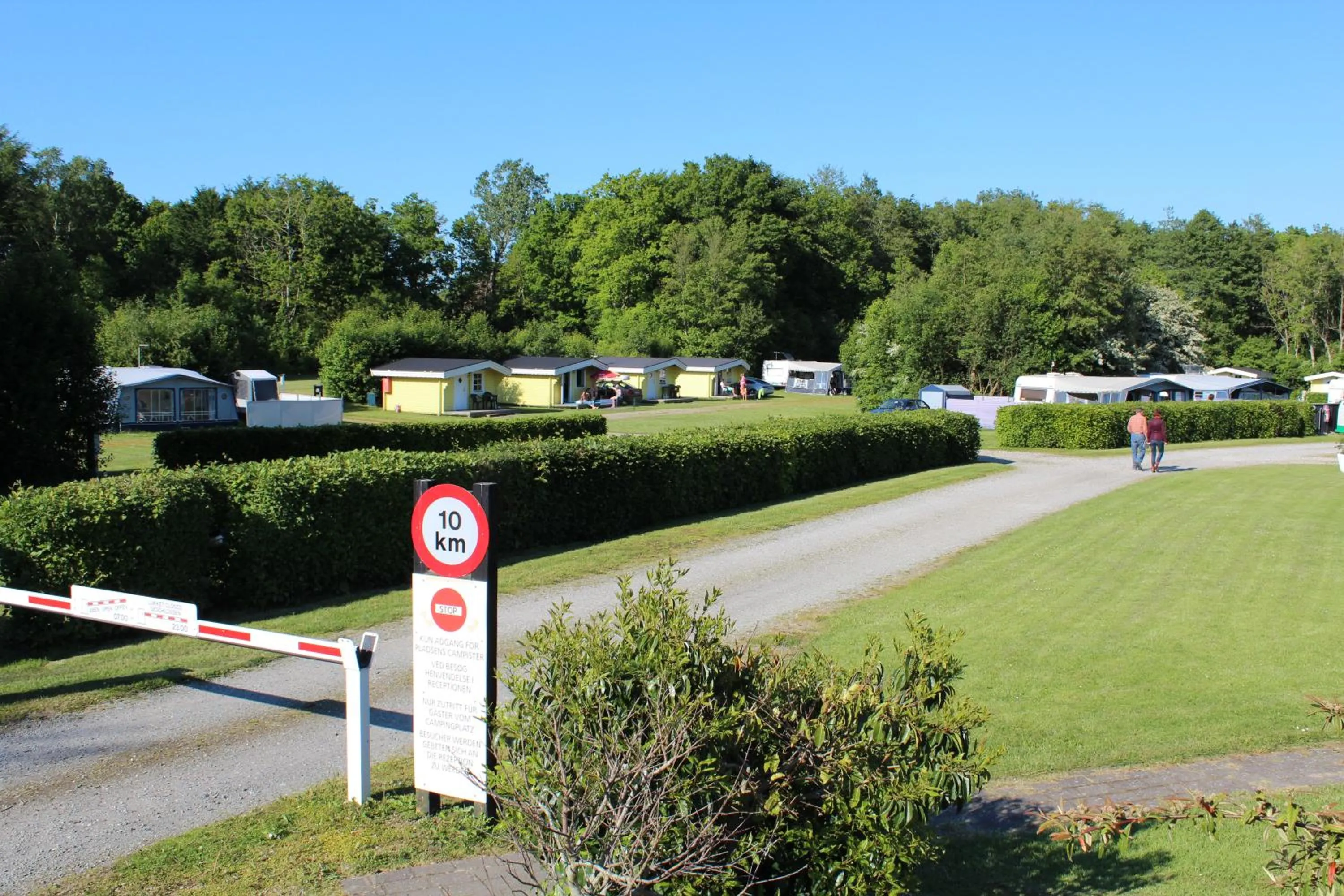Facade/entrance in City Camping Hjørring