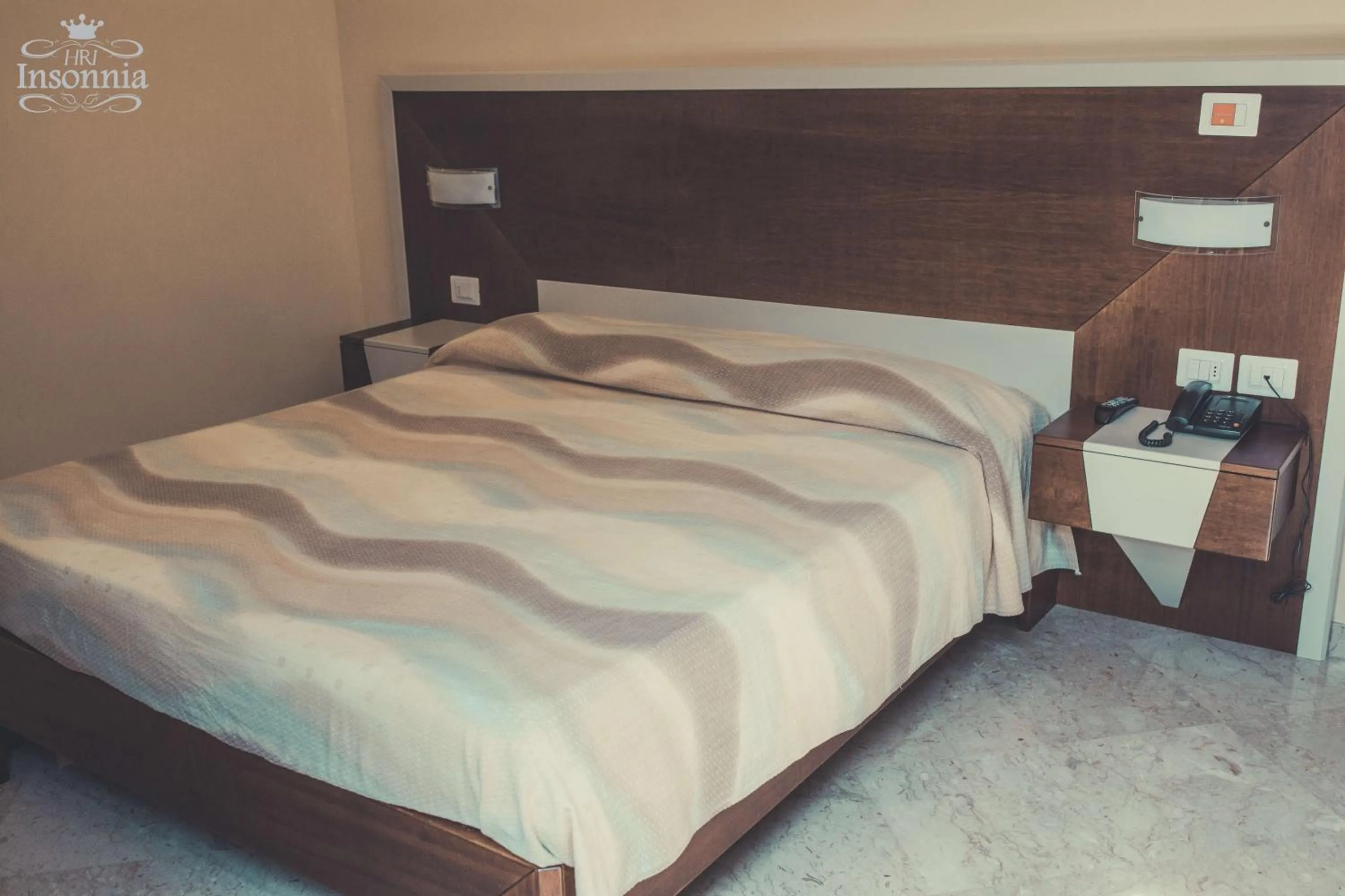 Bed in Hotel Insonnia