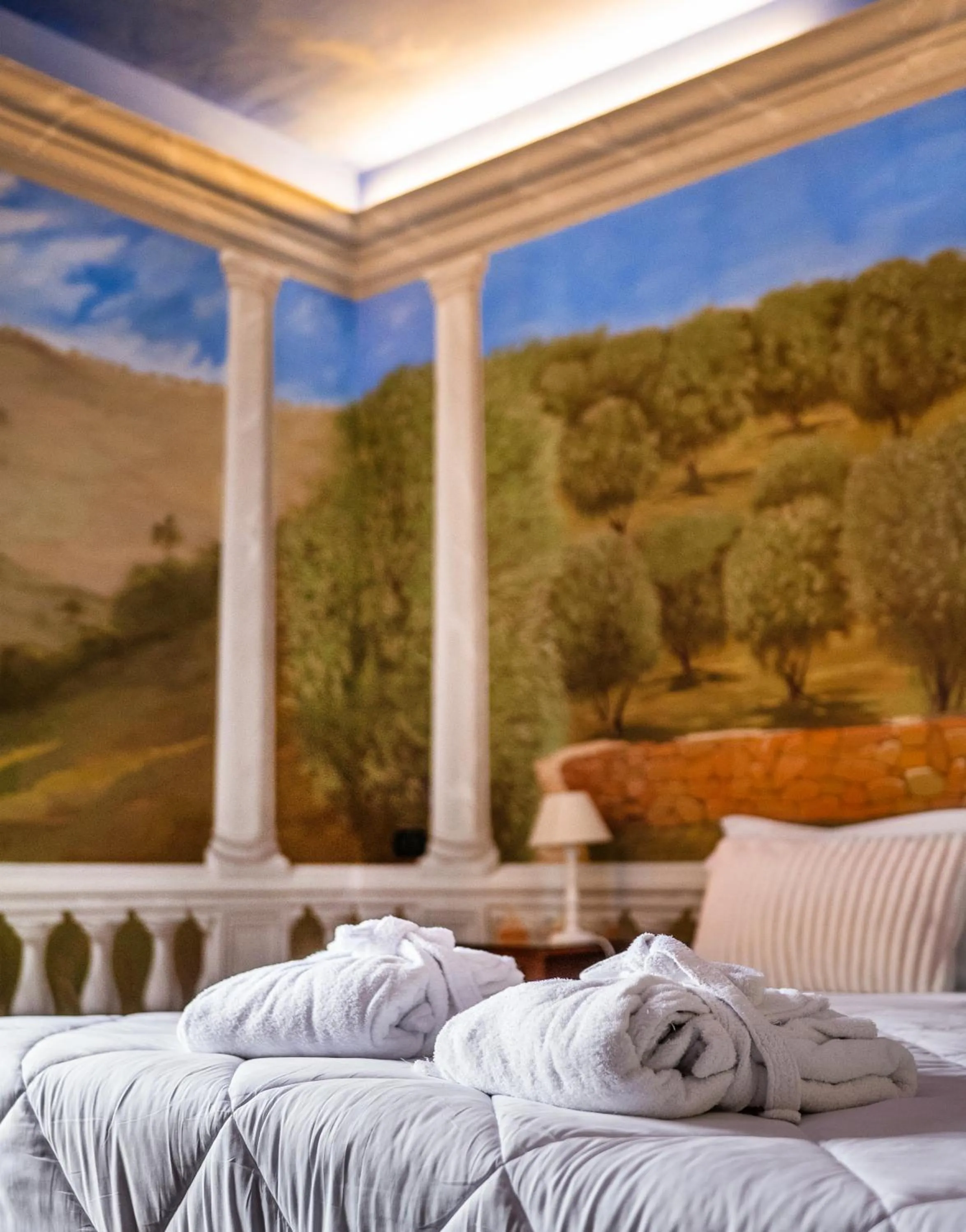 Bed in Palazzo Vescovile Hotel